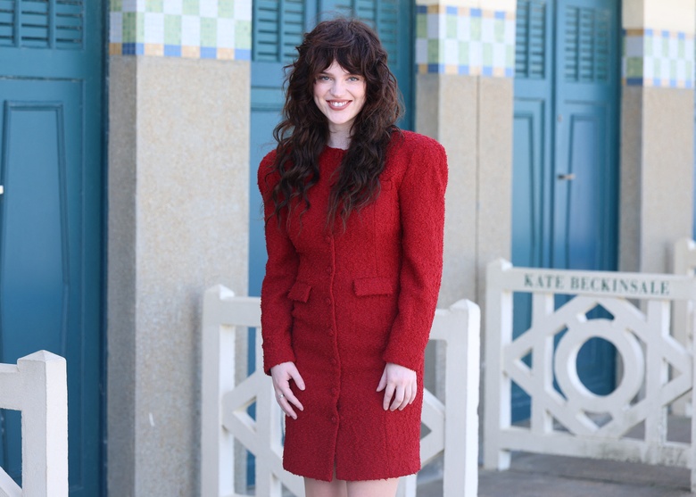 Sophie Thatcher Radiates at Film Festival Photocall