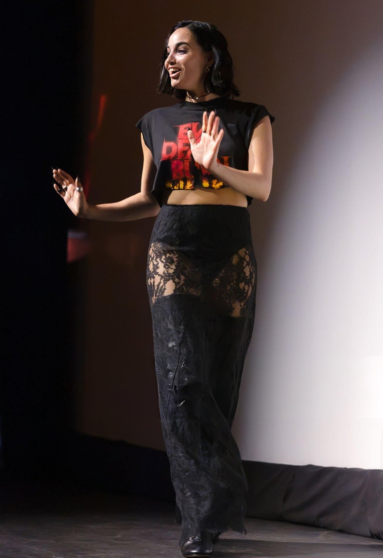 Souheila Yacoub Steals the Spotlight at Hollywood's Biggest Fan Event