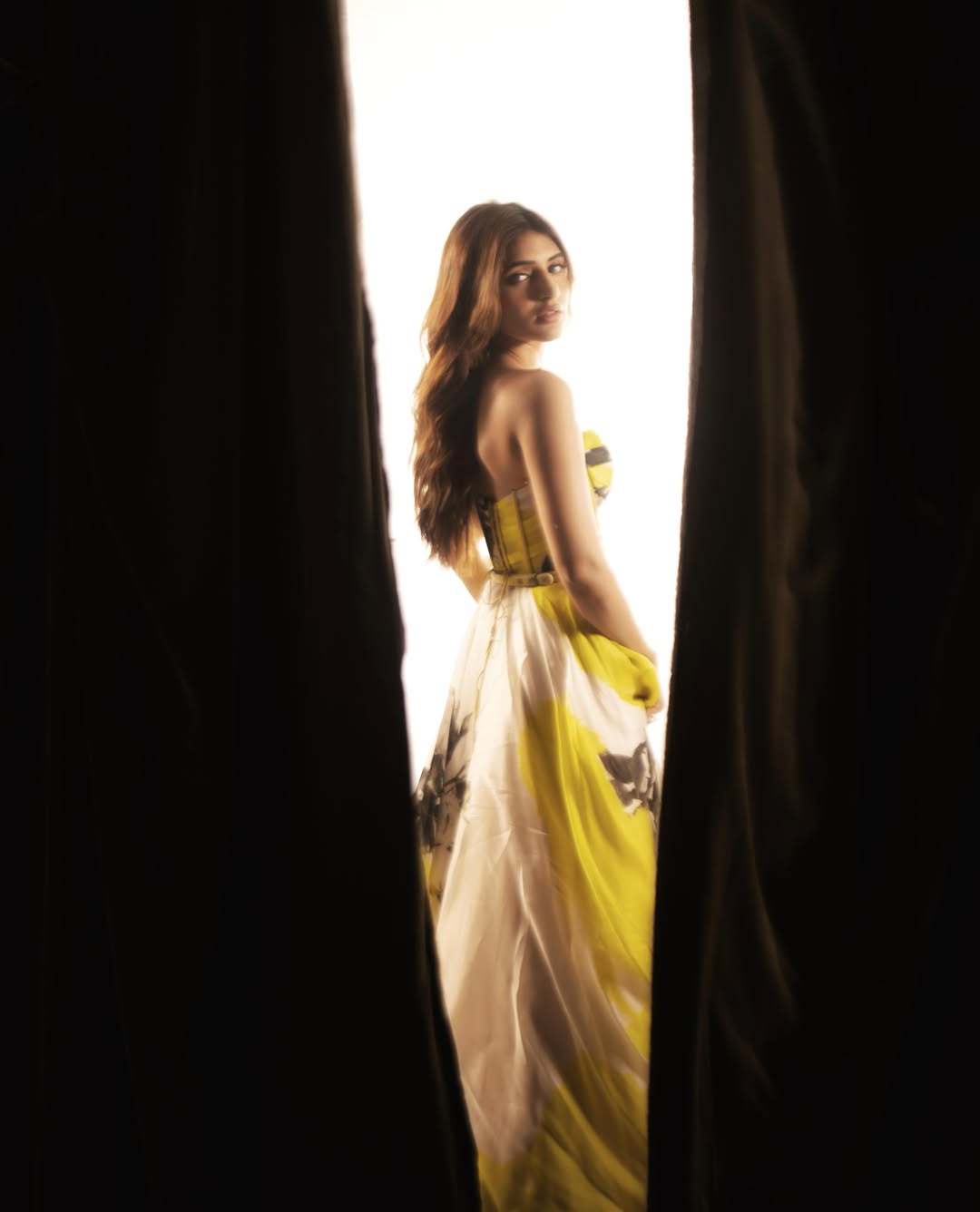 Sreeleela's Dramatic Glamour: A Royal Portrait