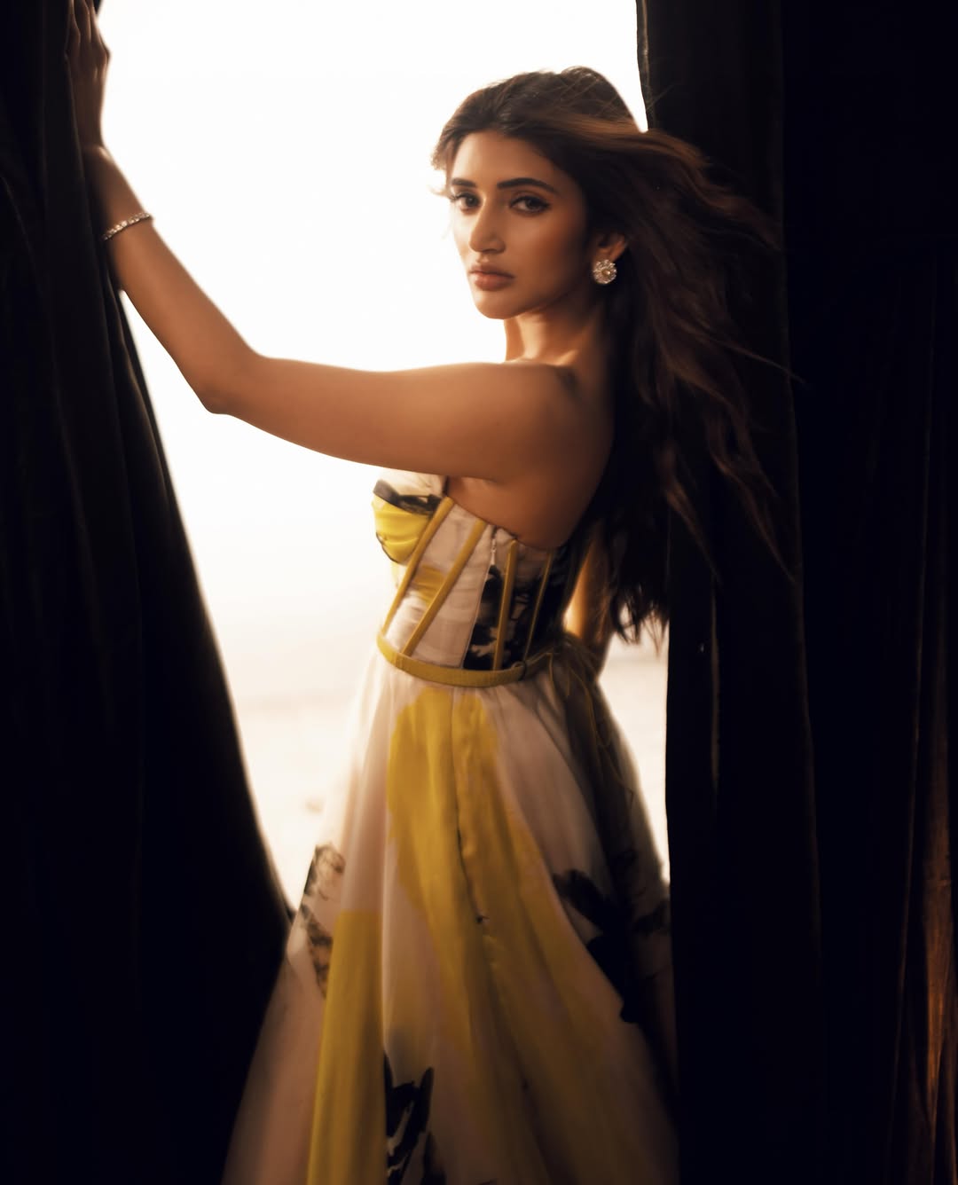 Sreeleela's Dramatic Glamour: A Royal Portrait