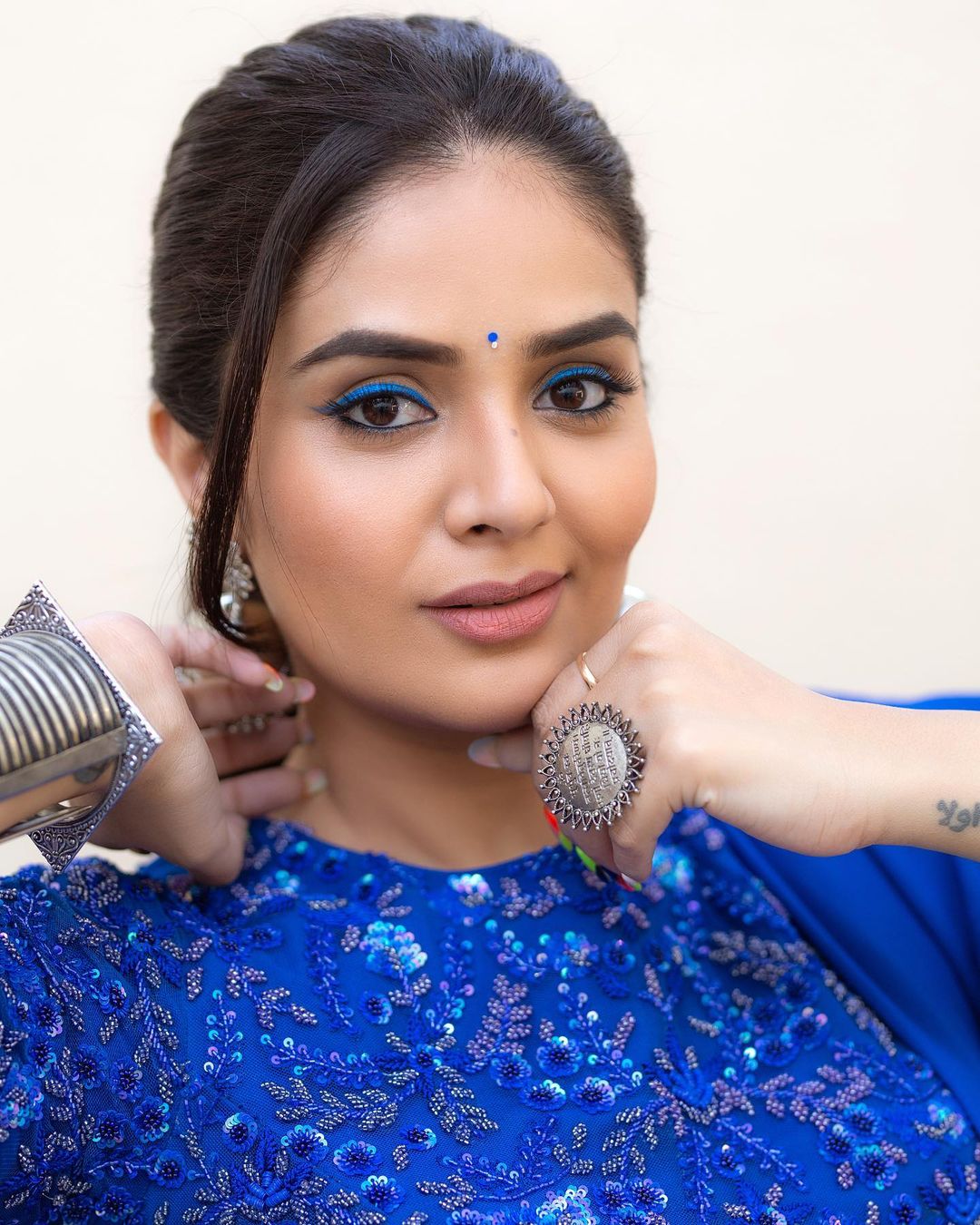 Sreemukhi Latest Glamorous Stills Fashion Moments
