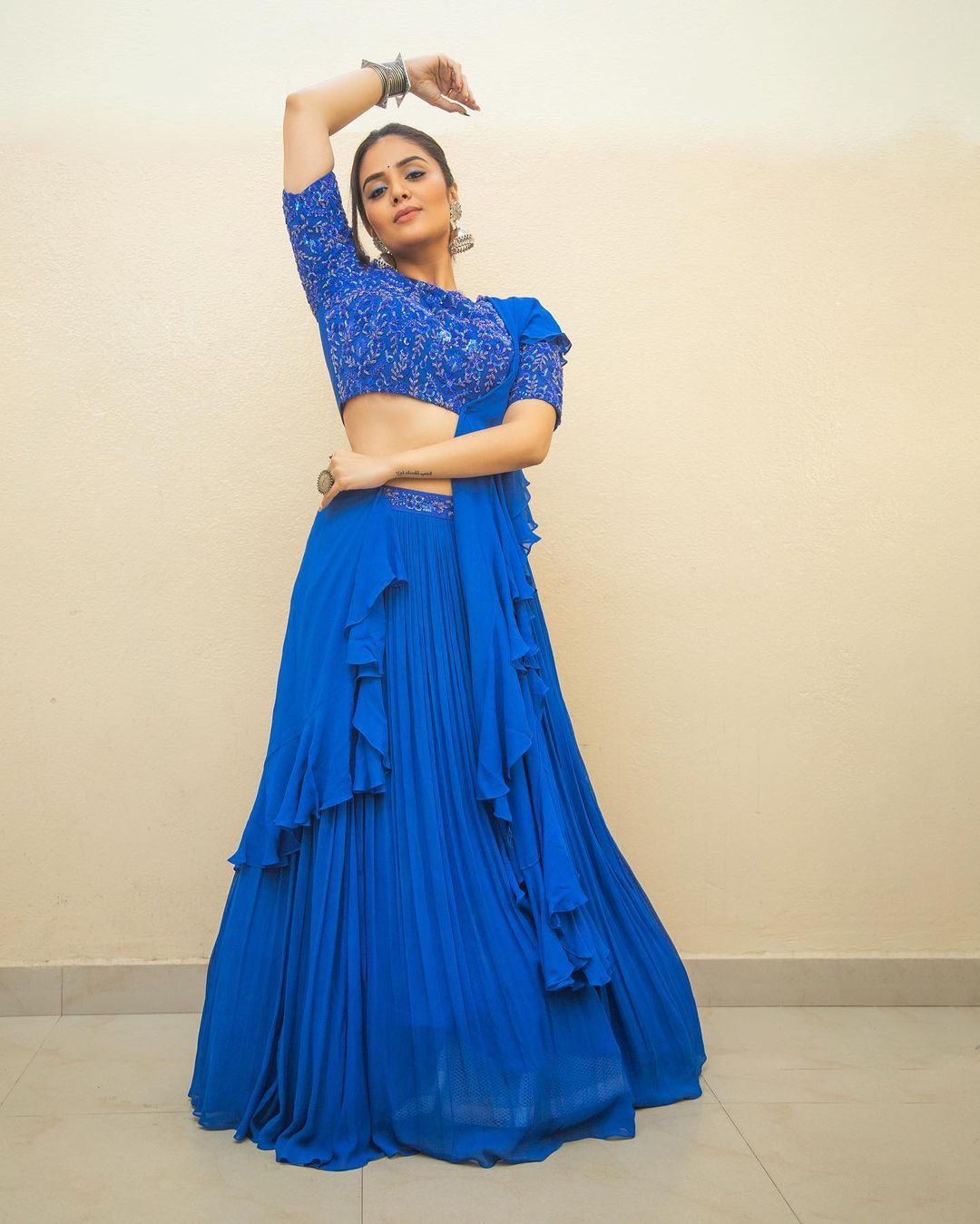 Sreemukhi Latest Glamorous Stills Fashion Moments