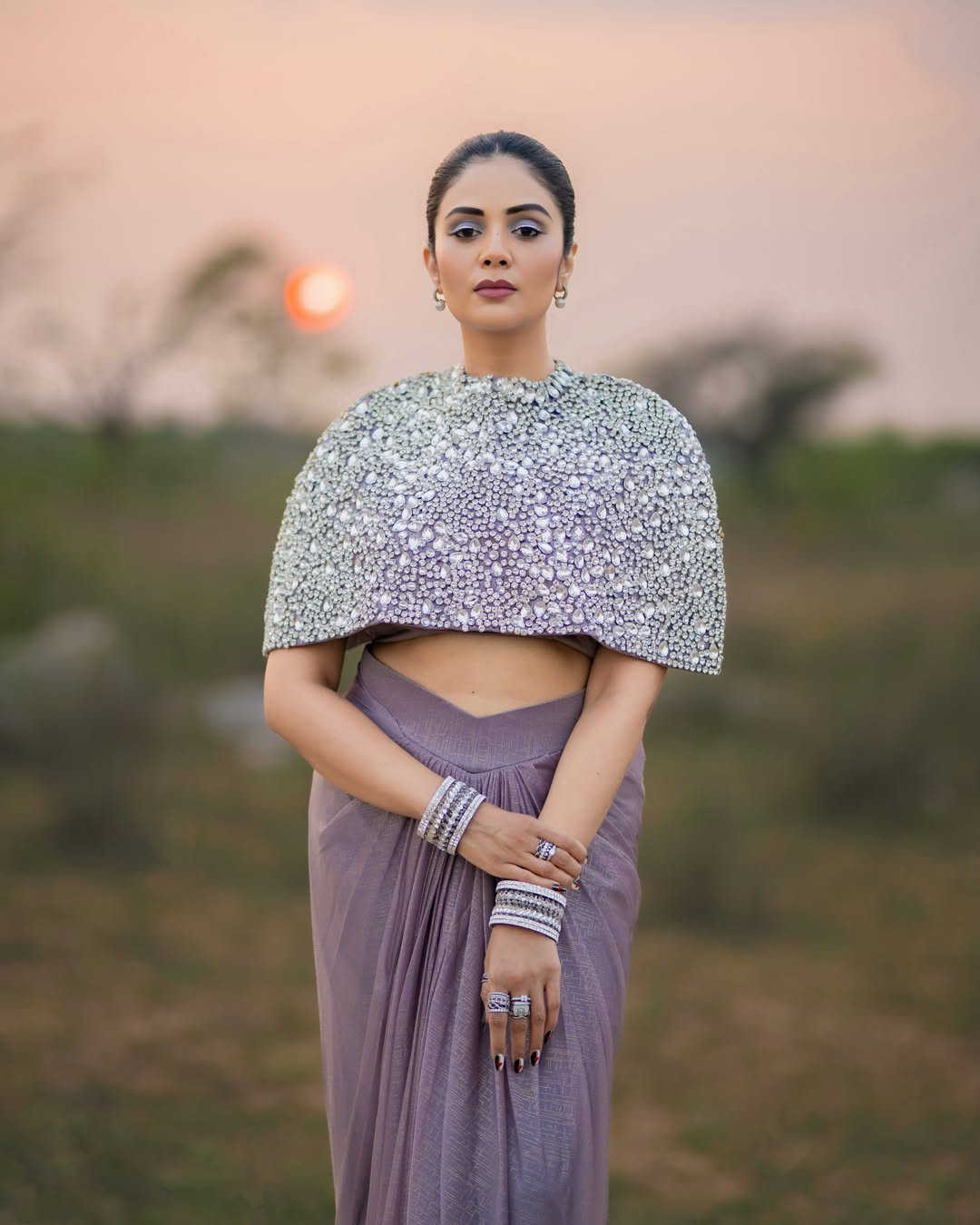 Sreemukhi Steals Showstopper Vibes in Stunning Festive Looks!