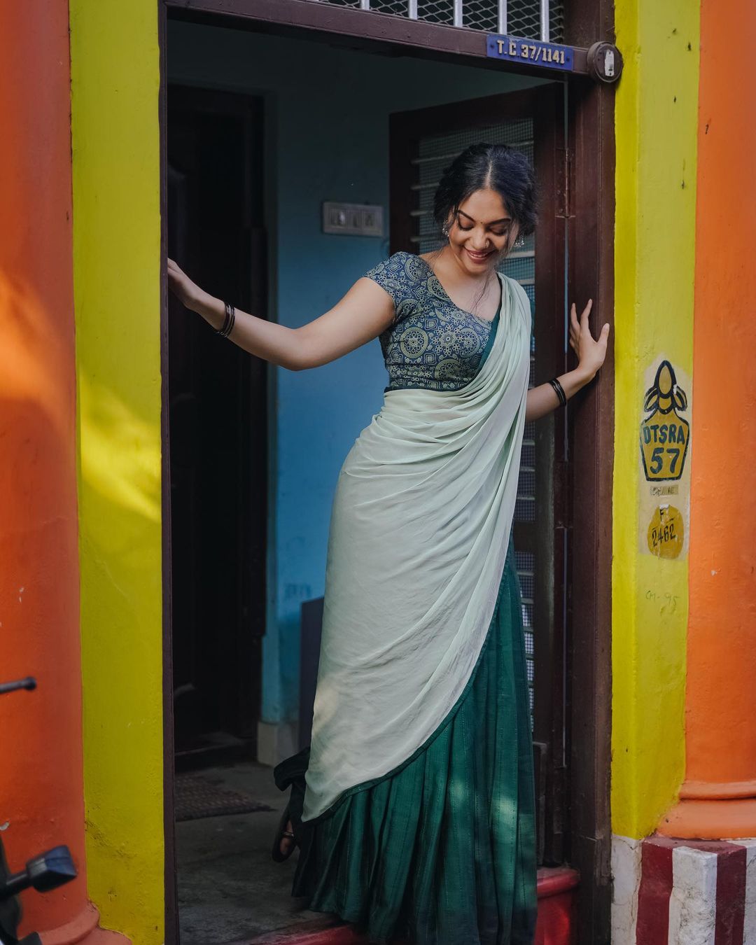 Stunning Ahaana Krishna Saree Photos | Timeless Indian Elegance