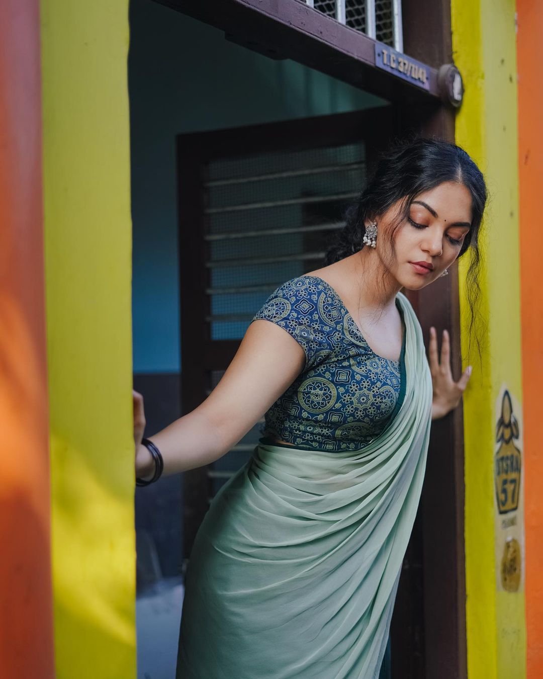 Stunning Ahaana Krishna Saree Photos | Timeless Indian Elegance