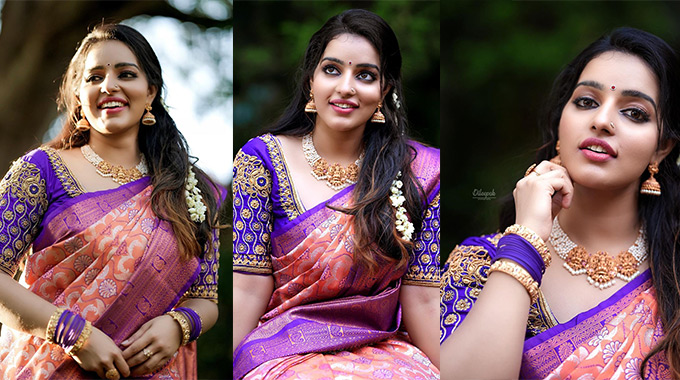 Stunning Malavika Menon Saree Photos Traditional Indian Glamour