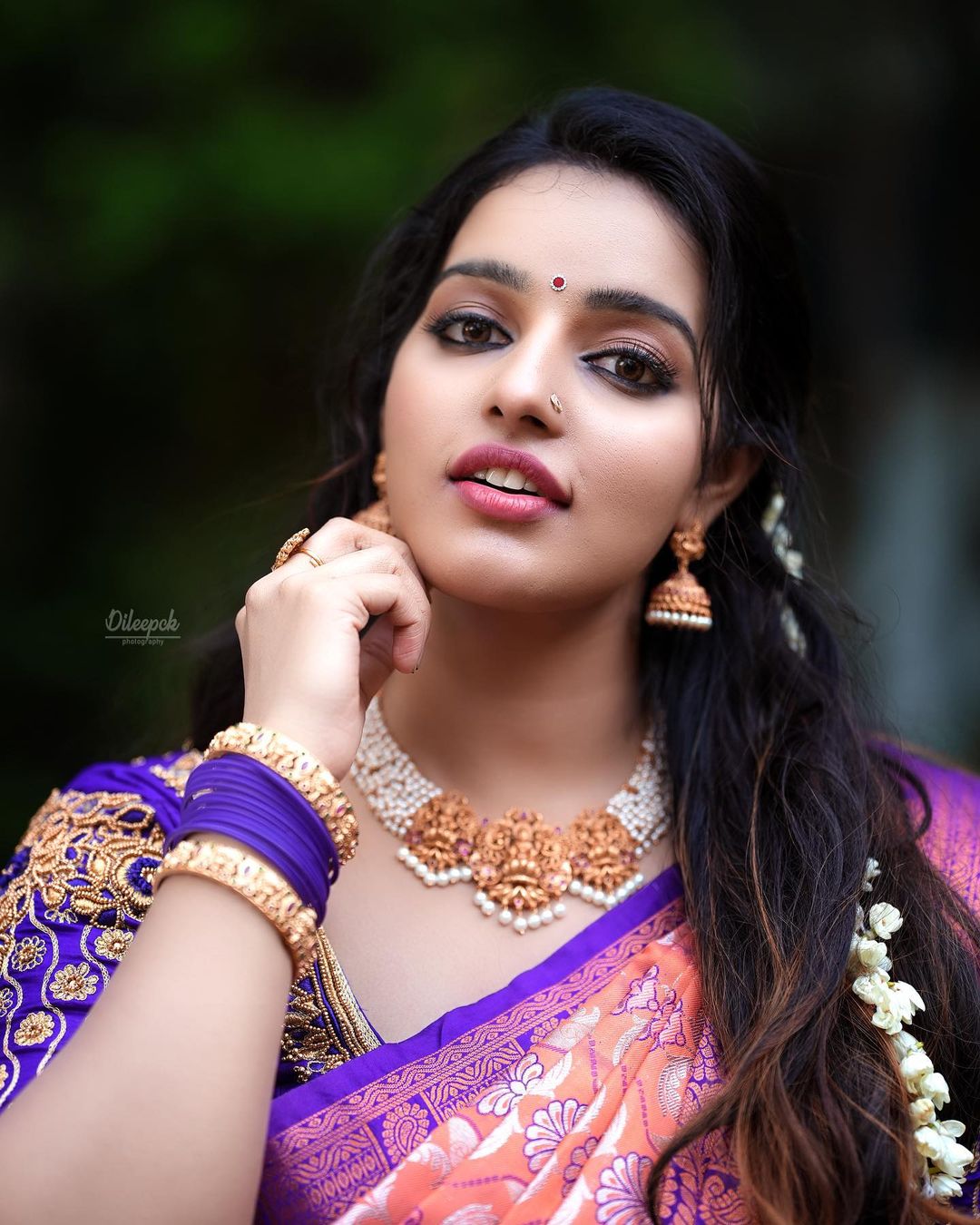 Stunning Malavika Menon Saree Photos Traditional Indian Glamour