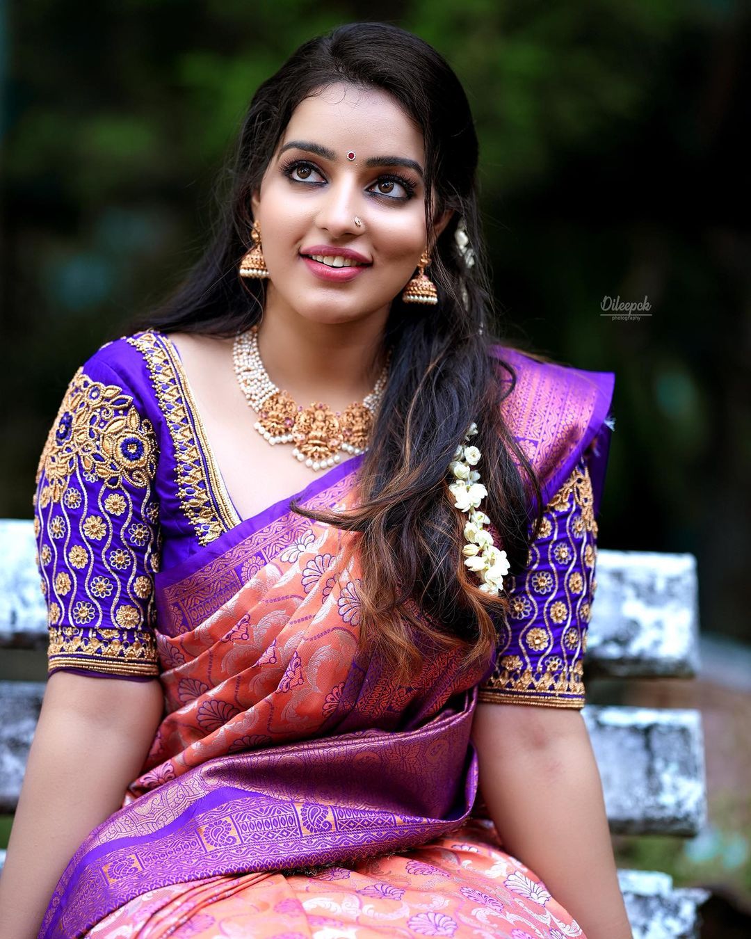Stunning Malavika Menon Saree Photos Traditional Indian Glamour