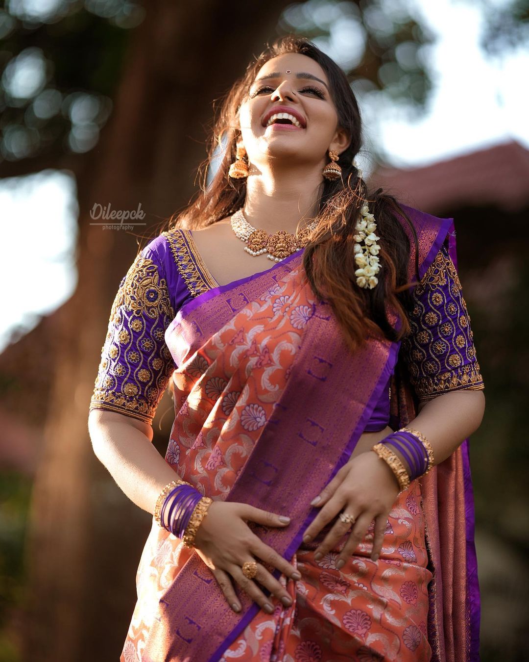 Stunning Malavika Menon Saree Photos Traditional Indian Glamour