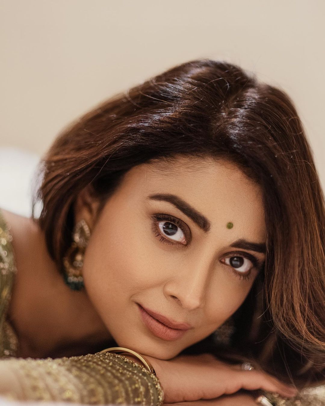 Stunning Shriya Saran Saree Looks Traditional Indian Fashion