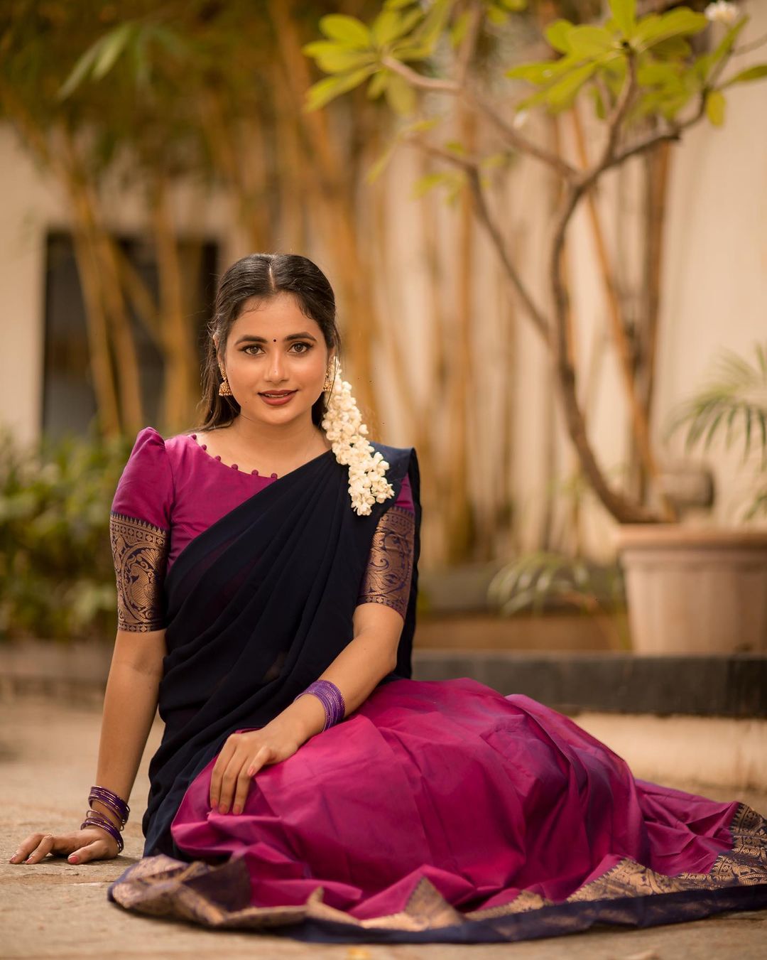 Stunning Soumia Thomas Pavadai Dhavani Photoshoot Stills