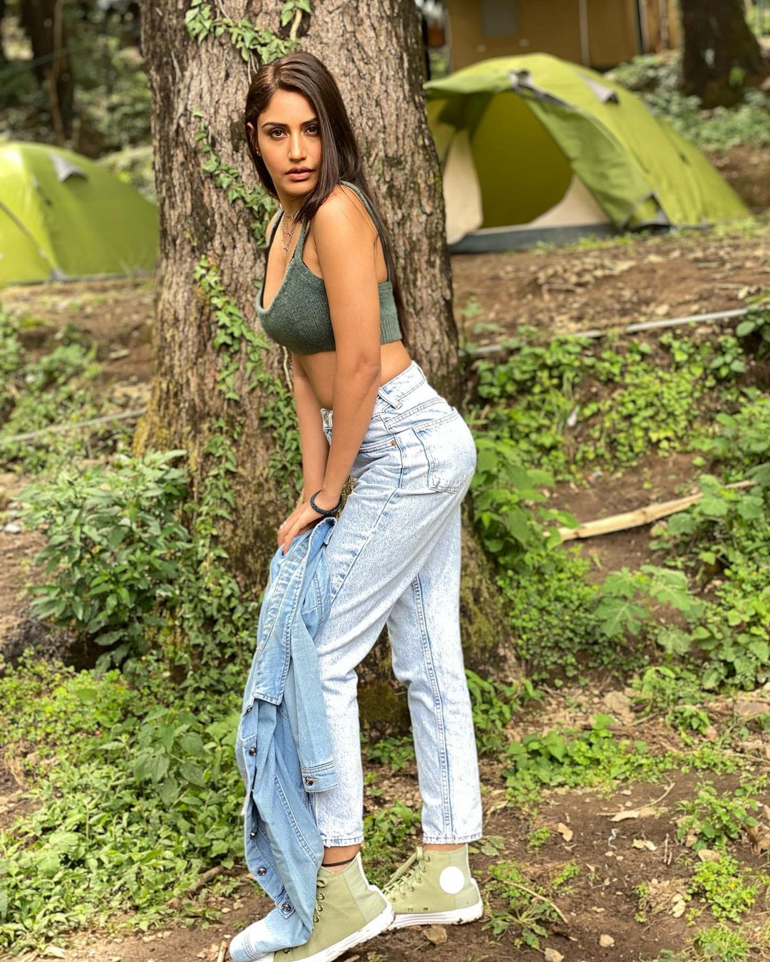 Surbhi Chandna's Rustic Outdoor Vibe