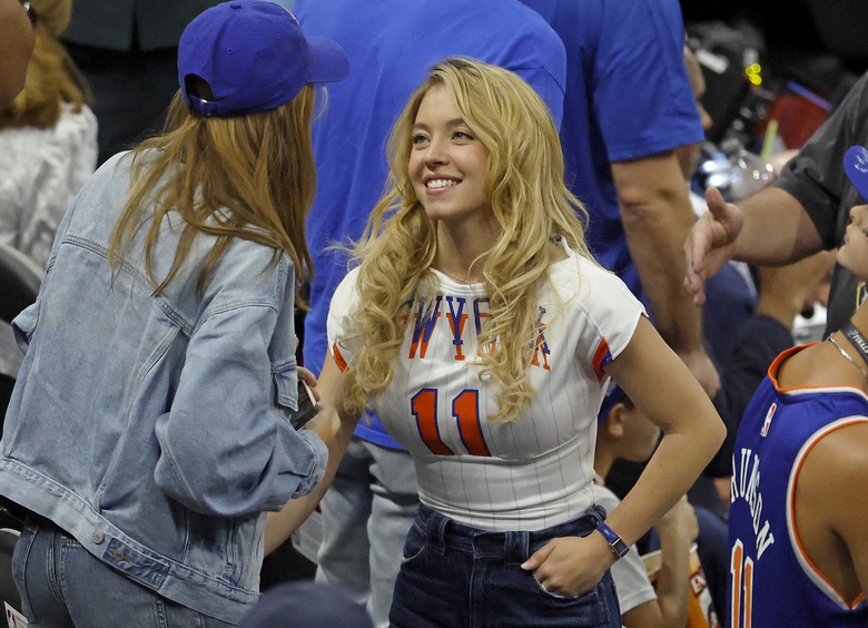 Sydney Sweeney Steals the Spotlight at NBA Finals Event