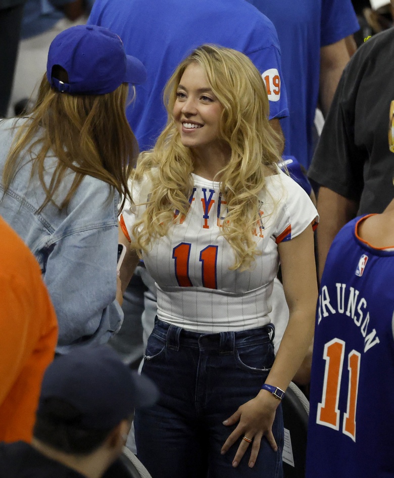 Sydney Sweeney Steals the Spotlight at NBA Finals Event