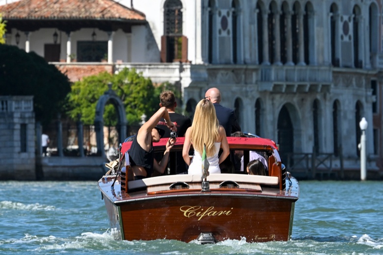 Sydney Sweeney Captures the Spotlight in Venice's Venetian Charm