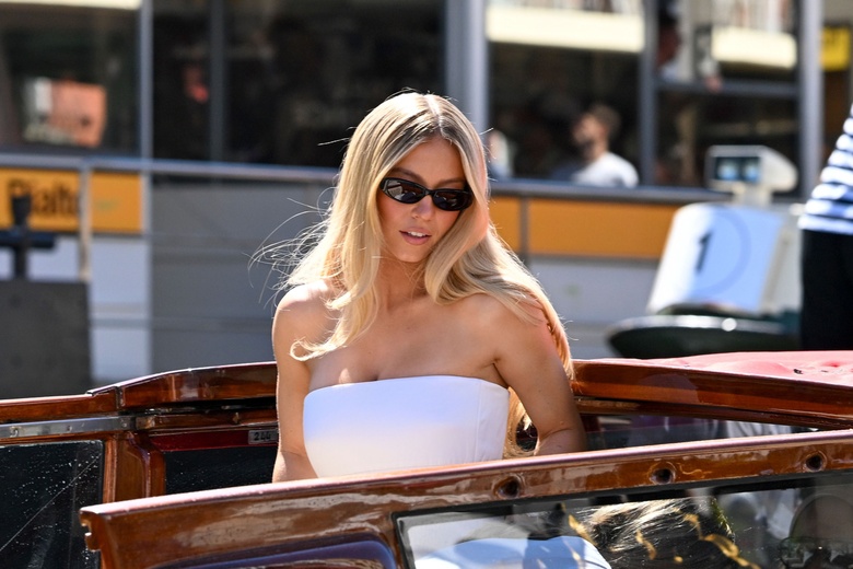 Sydney Sweeney Captures the Spotlight in Venice's Venetian Charm