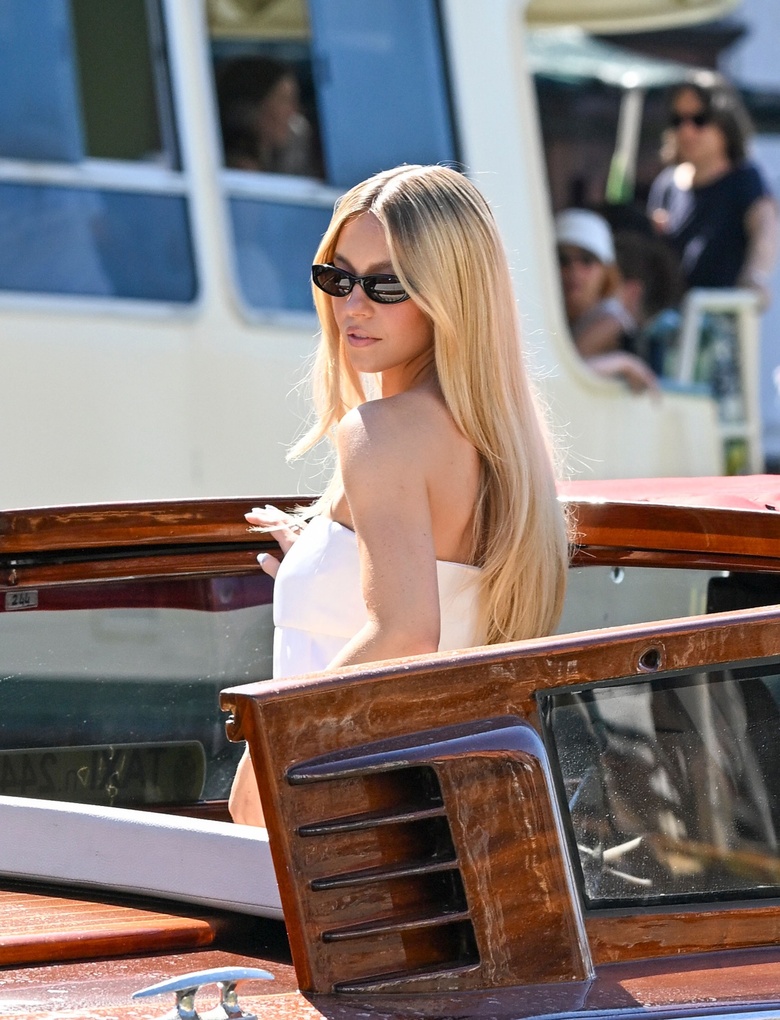 Sydney Sweeney Captures the Spotlight in Venice's Venetian Charm