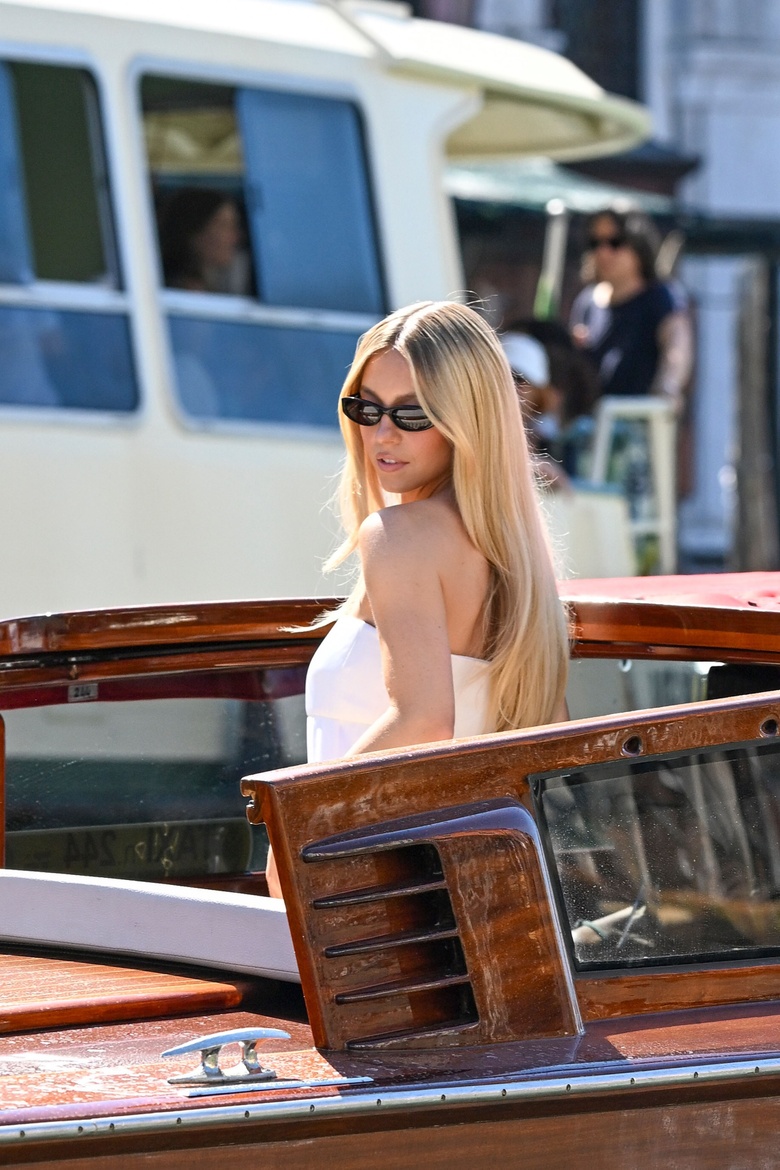 Sydney Sweeney Captures the Spotlight in Venice's Venetian Charm
