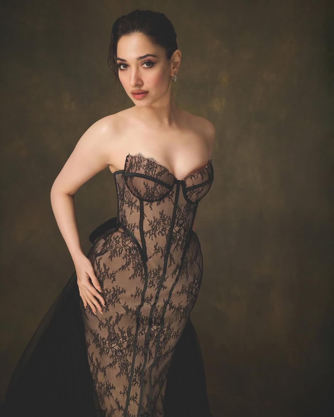 Red Hot! Tamannaah Bhatia Dazzles in Deep Red Beauty