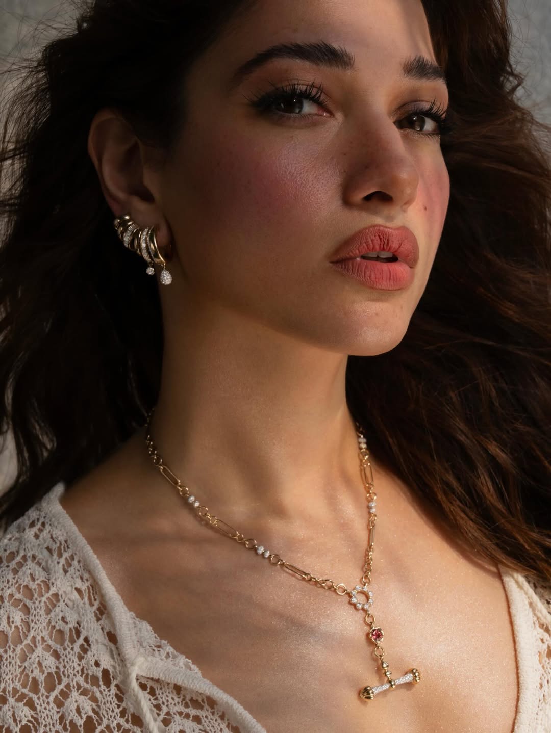 Red Hot! Tamannaah Bhatia Dazzles in Deep Red Beauty