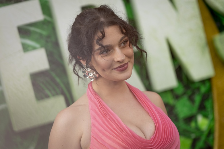 Taya Miller Radiates Hollywood Glamour at DC Studios' Premiere