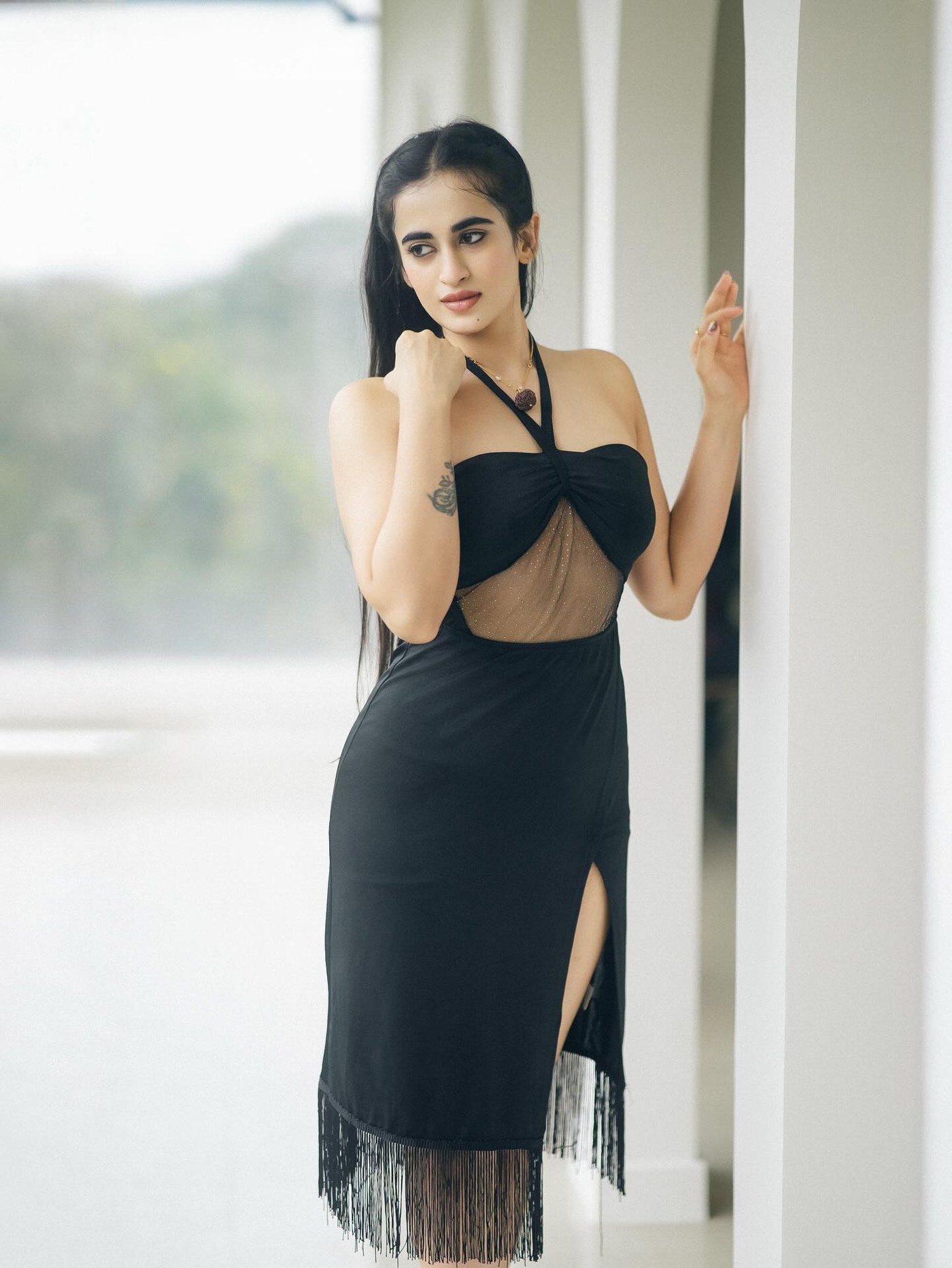 Thapaswini Poonacha Owns the Runway with Bold, Black Fashion Energy