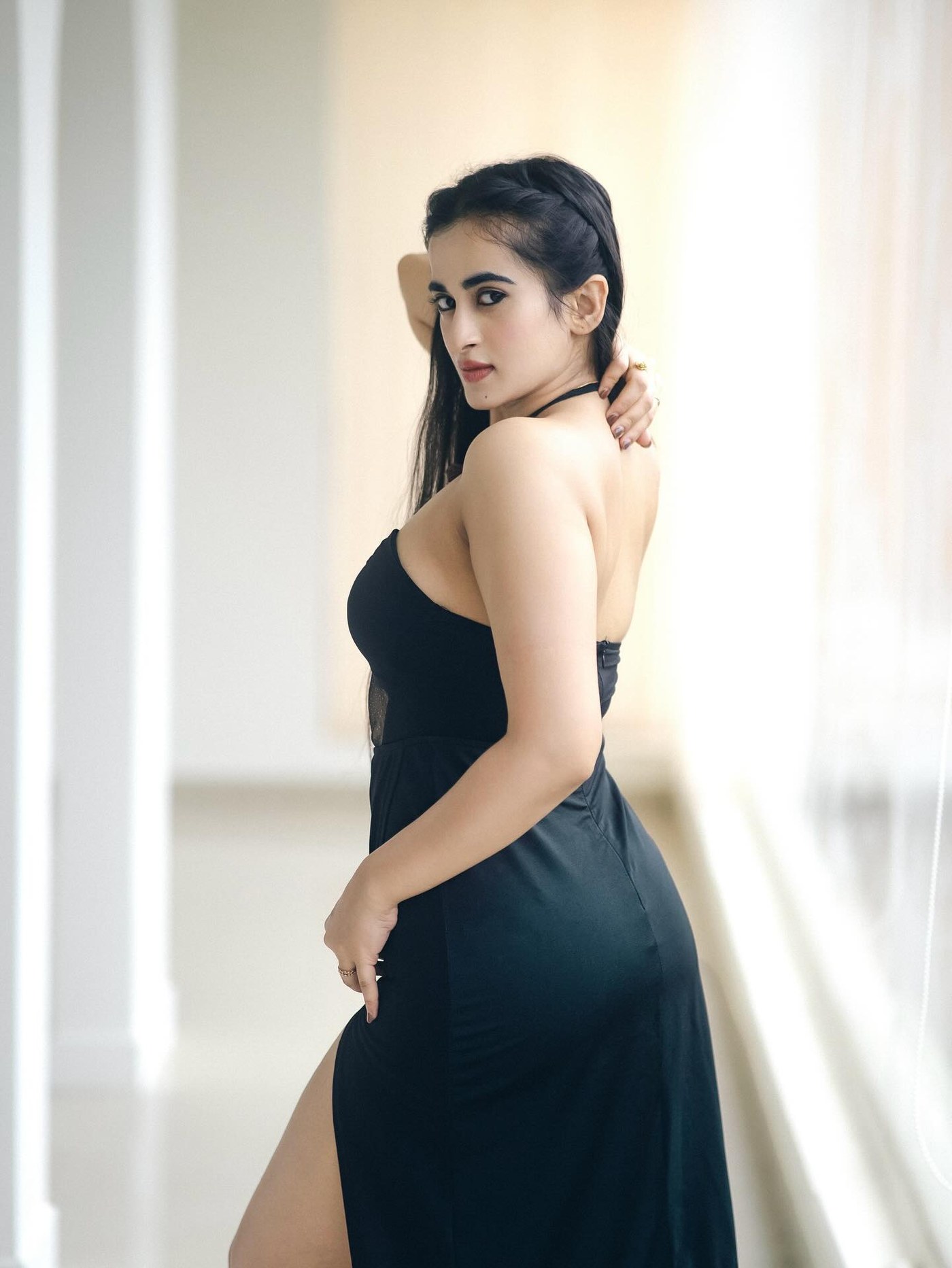 Thapaswini Poonacha Owns the Runway with Bold, Black Fashion Energy