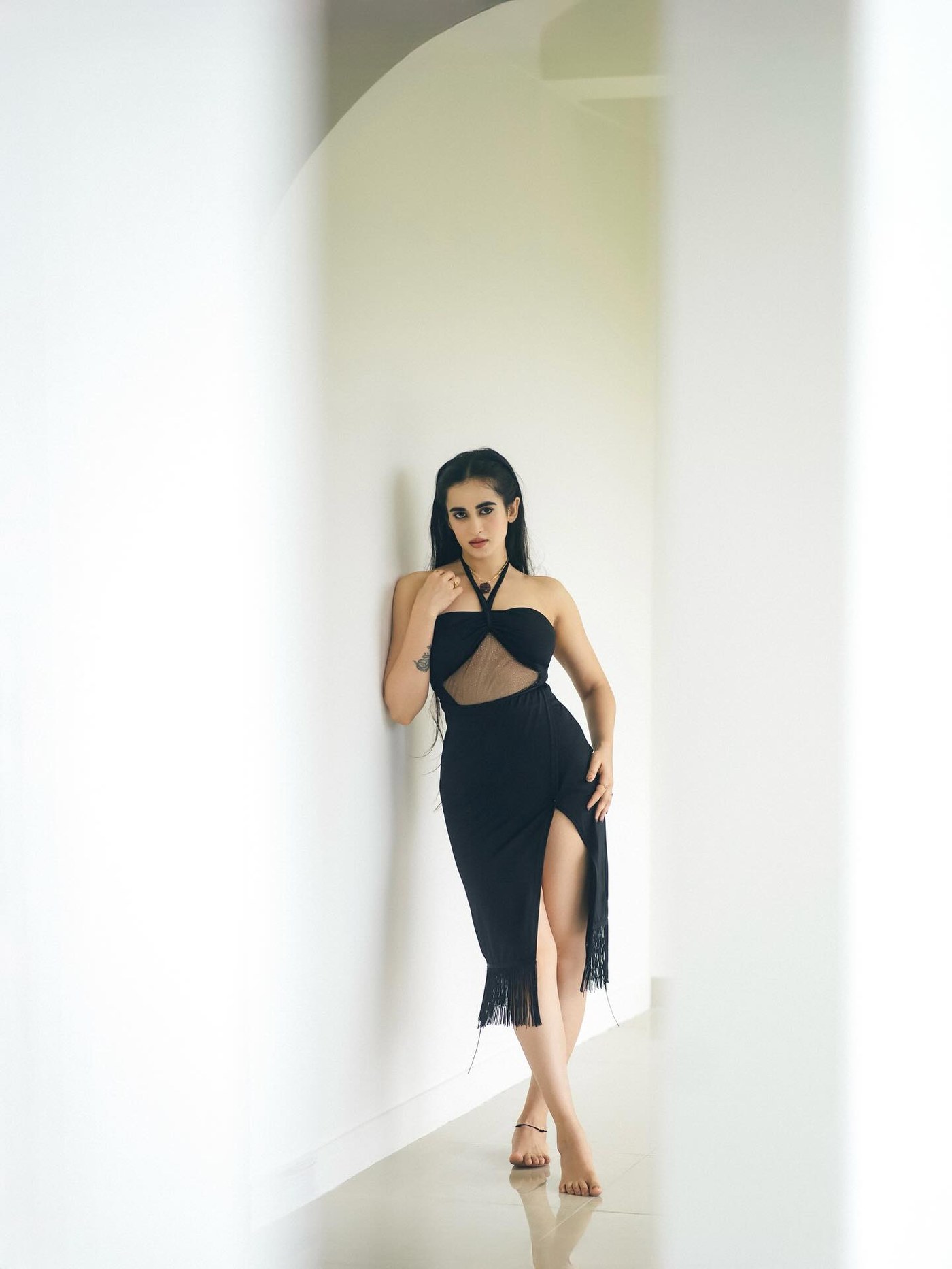 Thapaswini Poonacha Owns the Runway with Bold, Black Fashion Energy