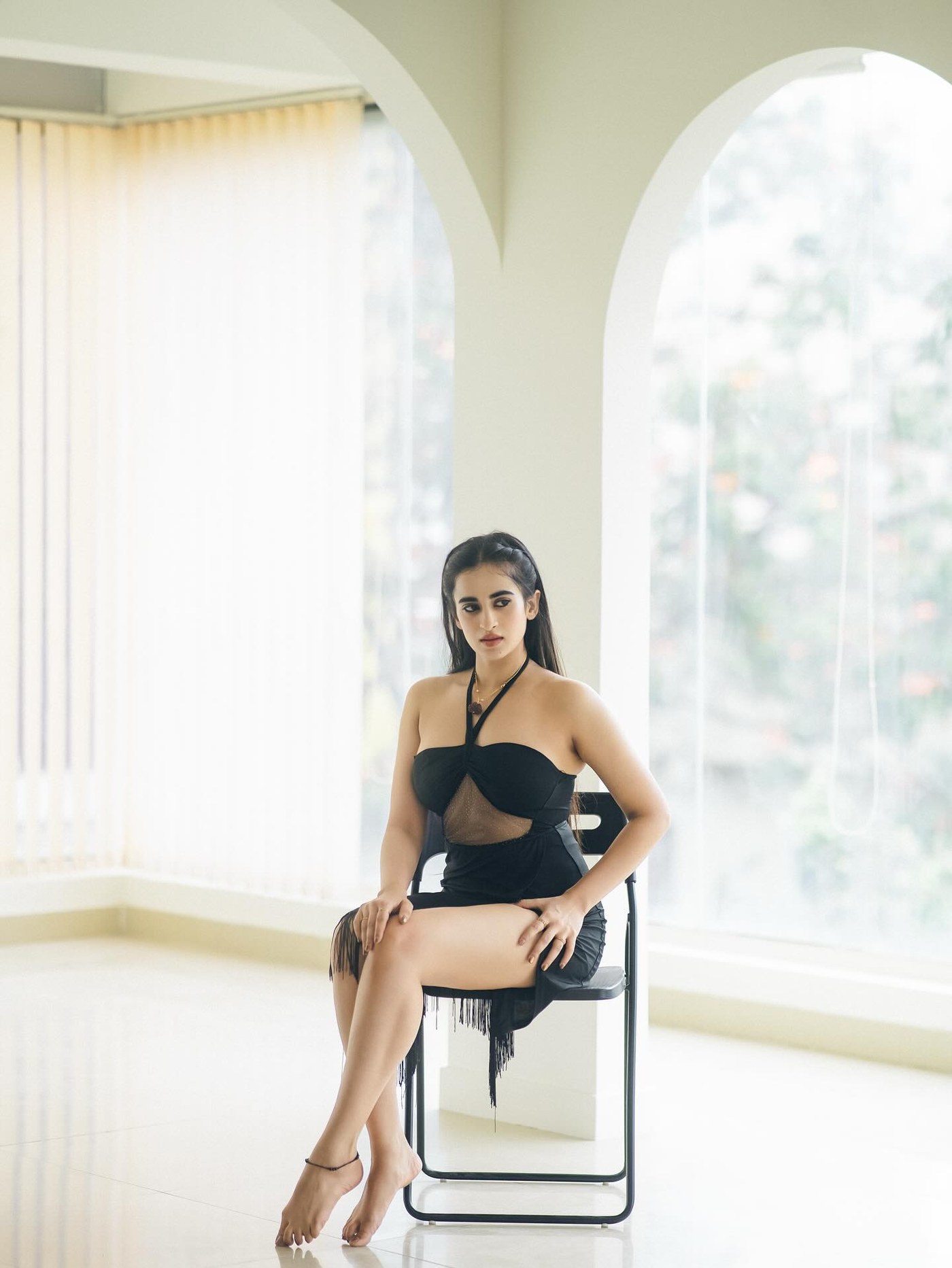 Thapaswini Poonacha Owns the Runway with Bold, Black Fashion Energy