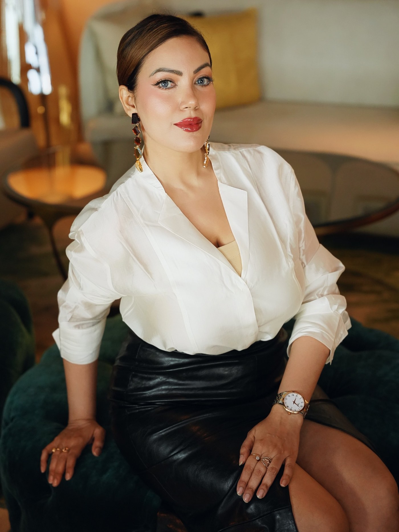 Munmun Dutta's Chic Monochrome Magic: Effortless Style Wins Hearts and High Fashion Buzz