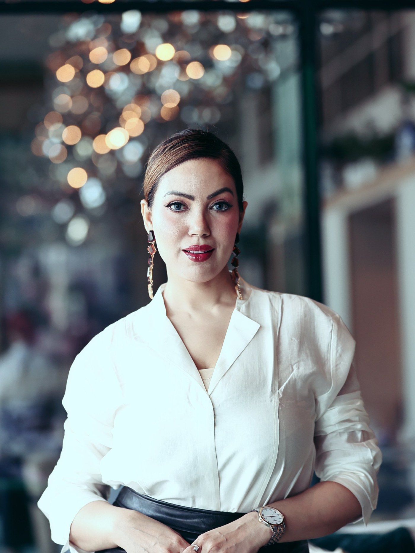 Munmun Dutta's Chic Monochrome Magic: Effortless Style Wins Hearts and High Fashion Buzz
