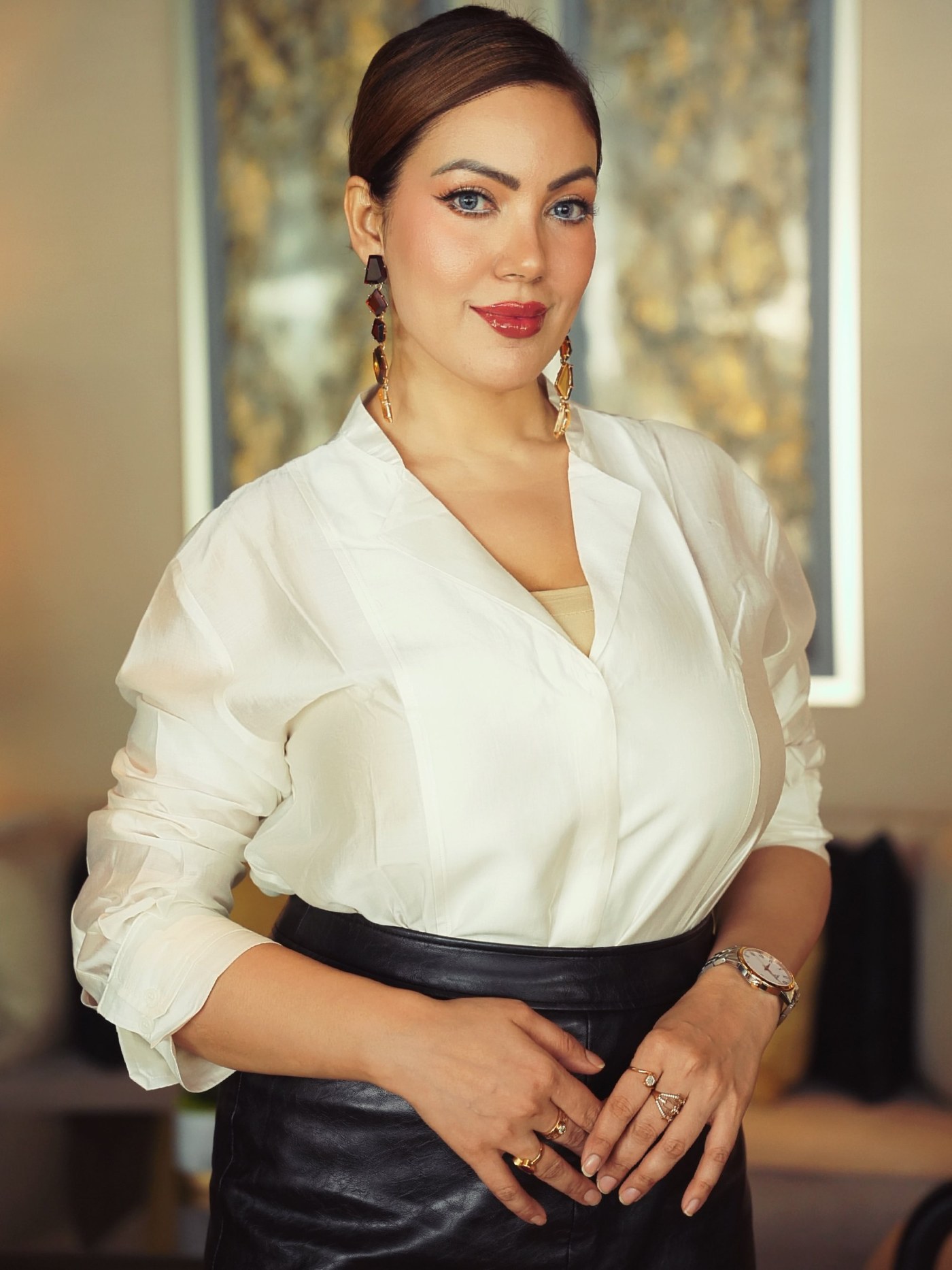 Munmun Dutta's Chic Monochrome Magic: Effortless Style Wins Hearts and High Fashion Buzz