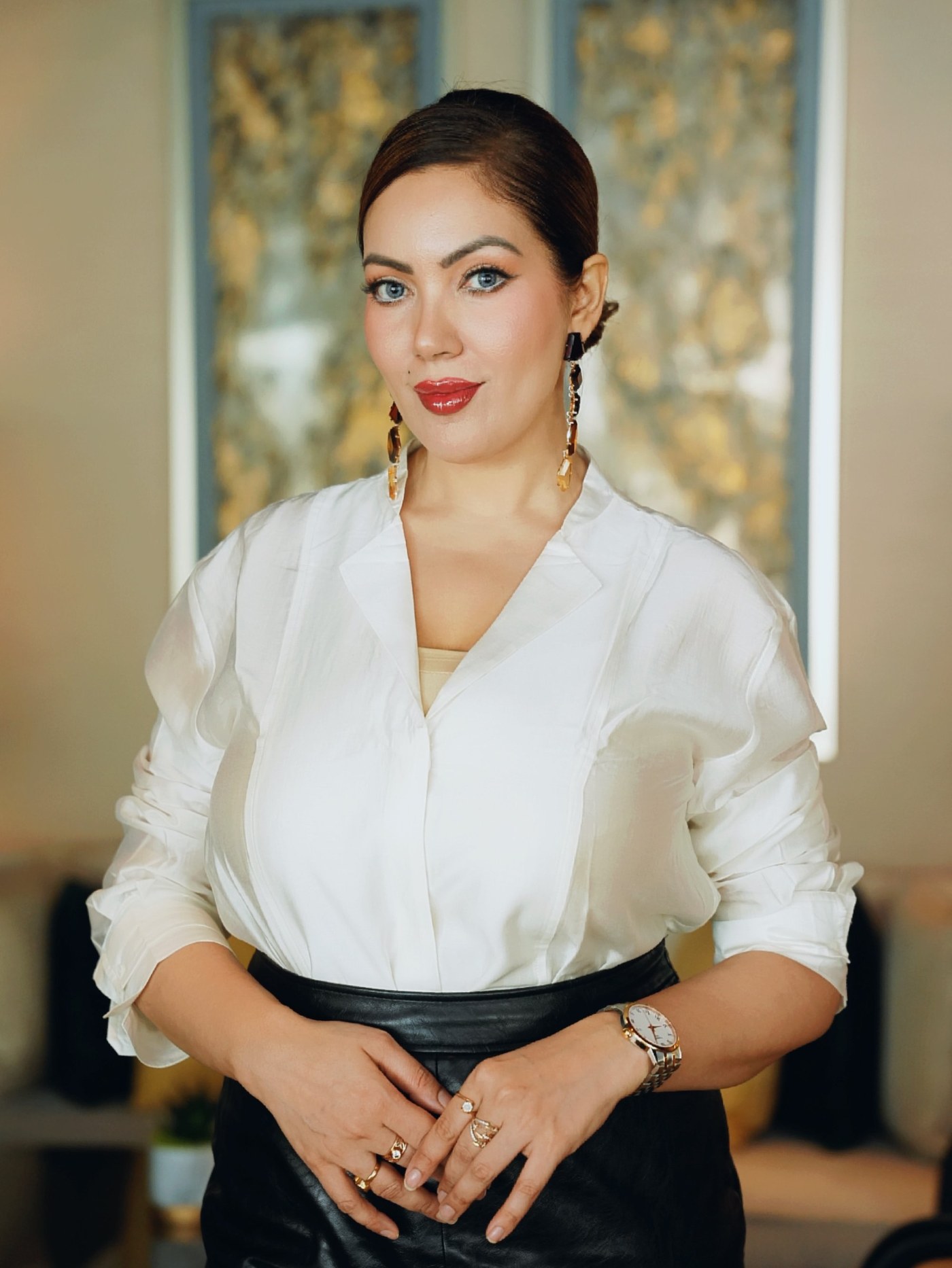 Munmun Dutta's Chic Monochrome Magic: Effortless Style Wins Hearts and High Fashion Buzz