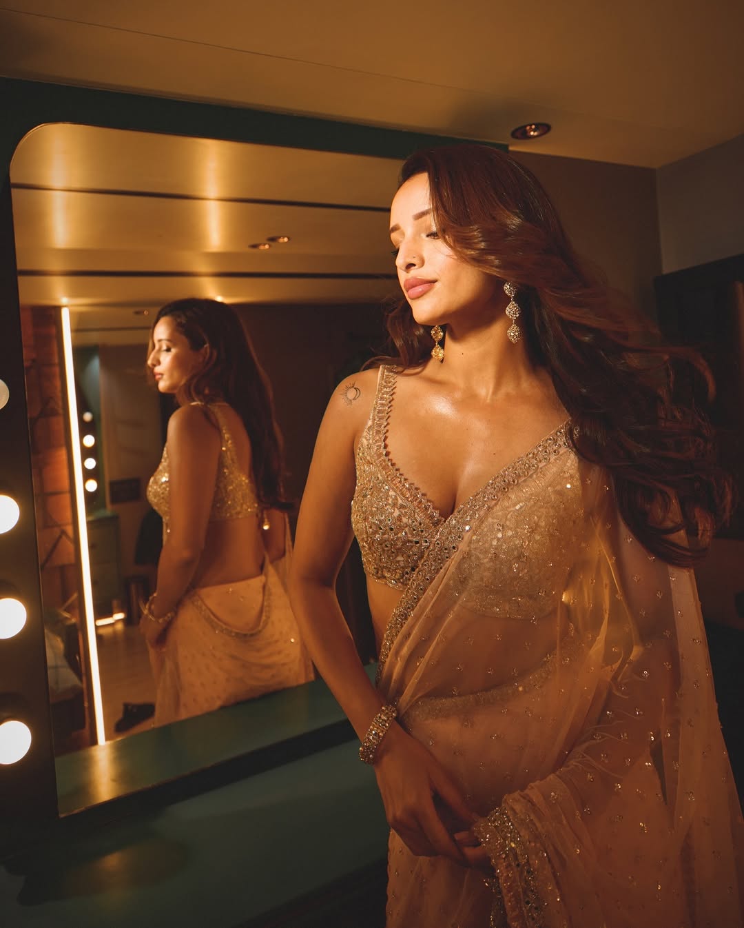 Triptii Dimri Shines in Jewel-Embellished Purple Beauty