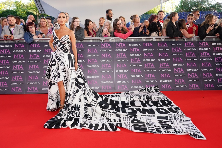 Tulisa Contostavlos Steals the Spotlight at the National Television Awards
