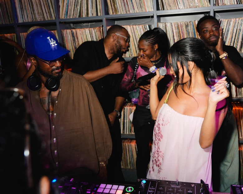 Tyla Glows at Album Release Party: West Hollywood Sunset Vibes
