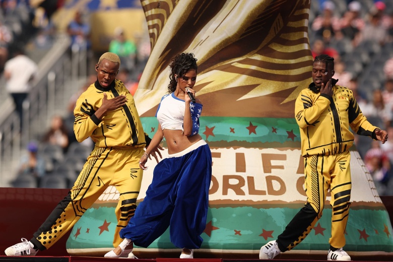 Tyla Brings the Heat! Stealing the Show at Global Sporting Event
