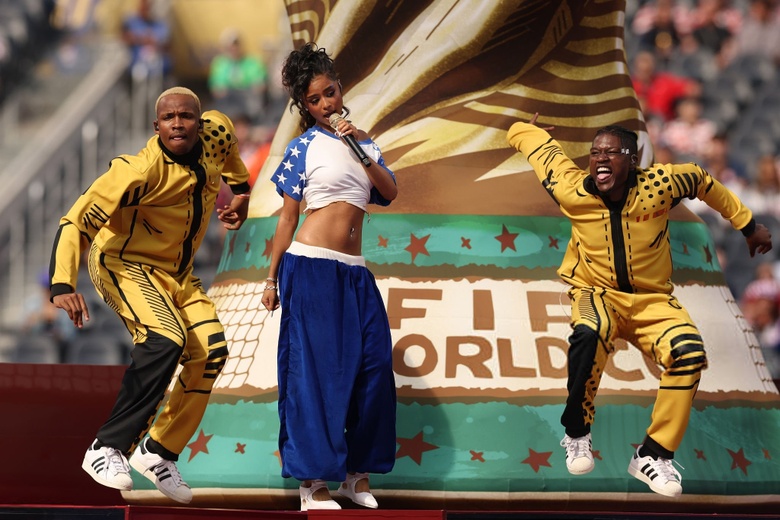 Tyla Brings the Heat! Stealing the Show at Global Sporting Event