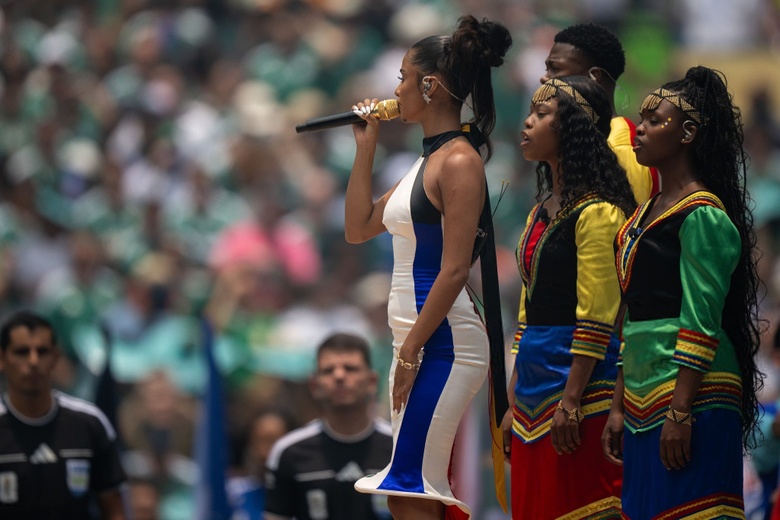 Tyla Brings the Heat! Relive These Stunning Moments From the World Cup Stage