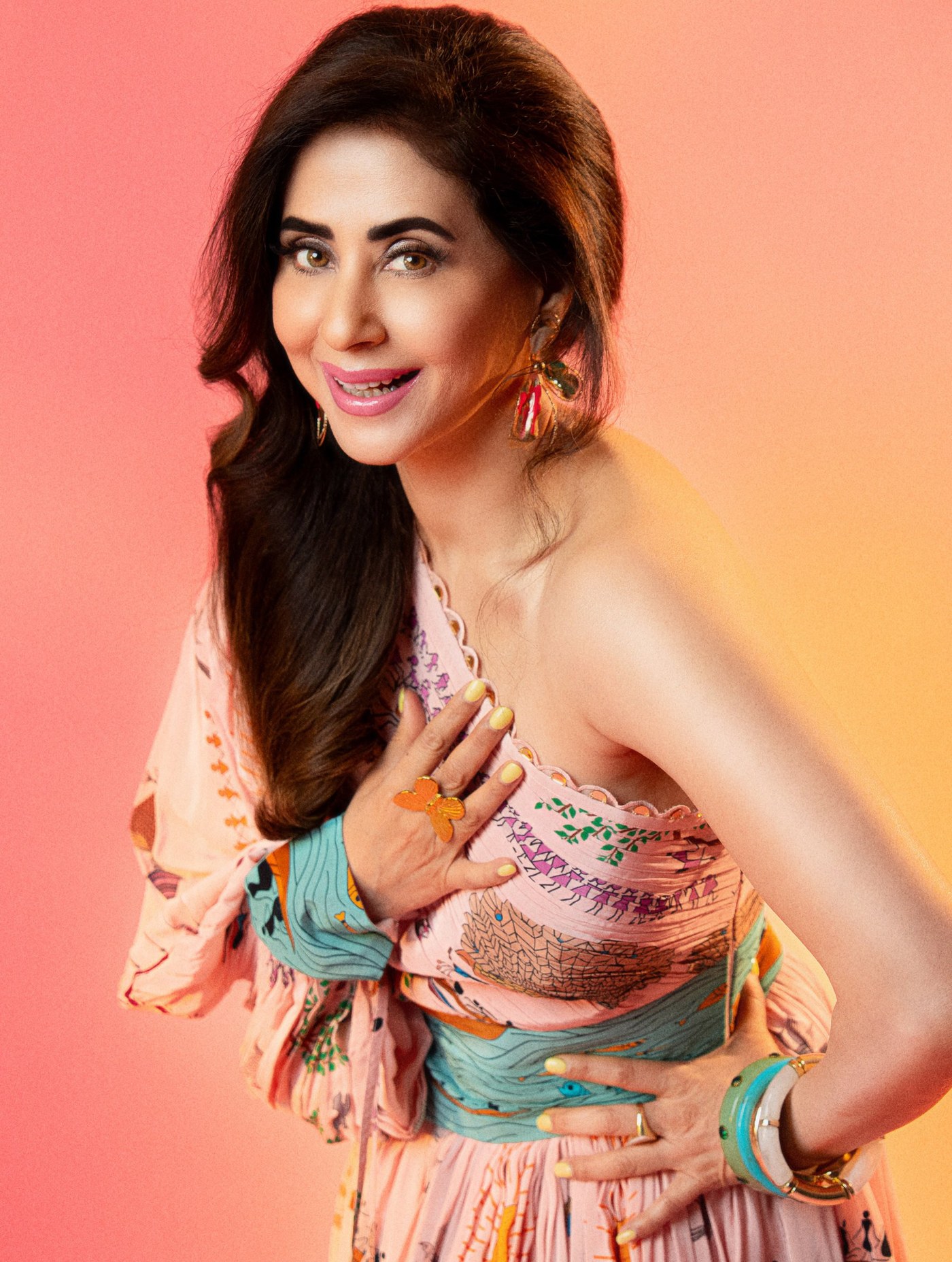 Urmila Matondkar’s Artistic Flair: Blending Indian Heritage with Modern Chic