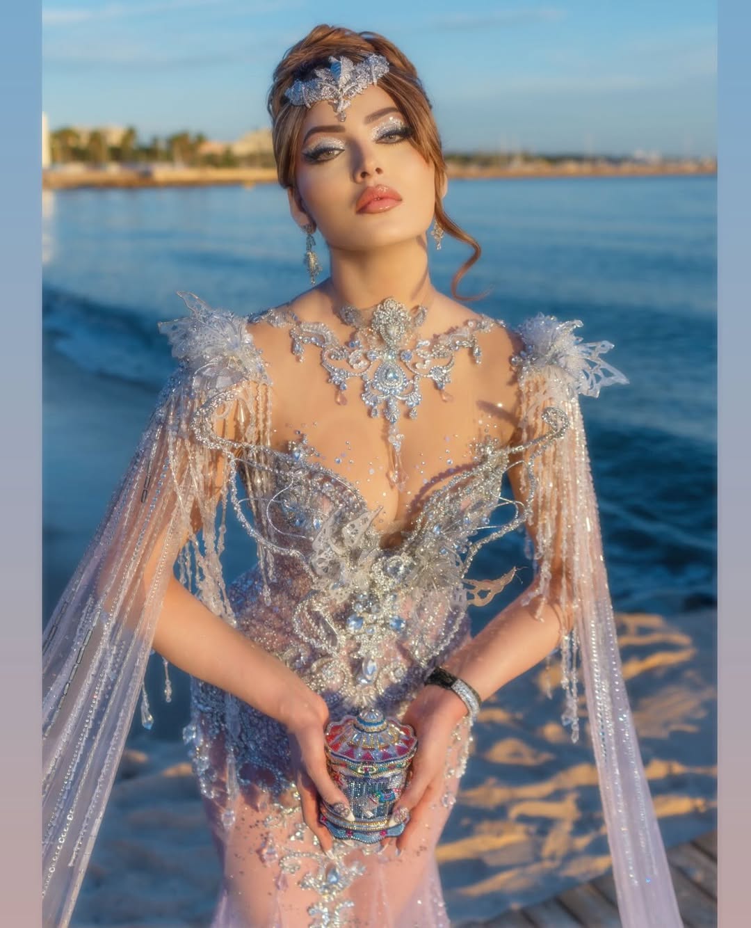 Urvashi Rautela's Stunning Coastal Glamour Photos
