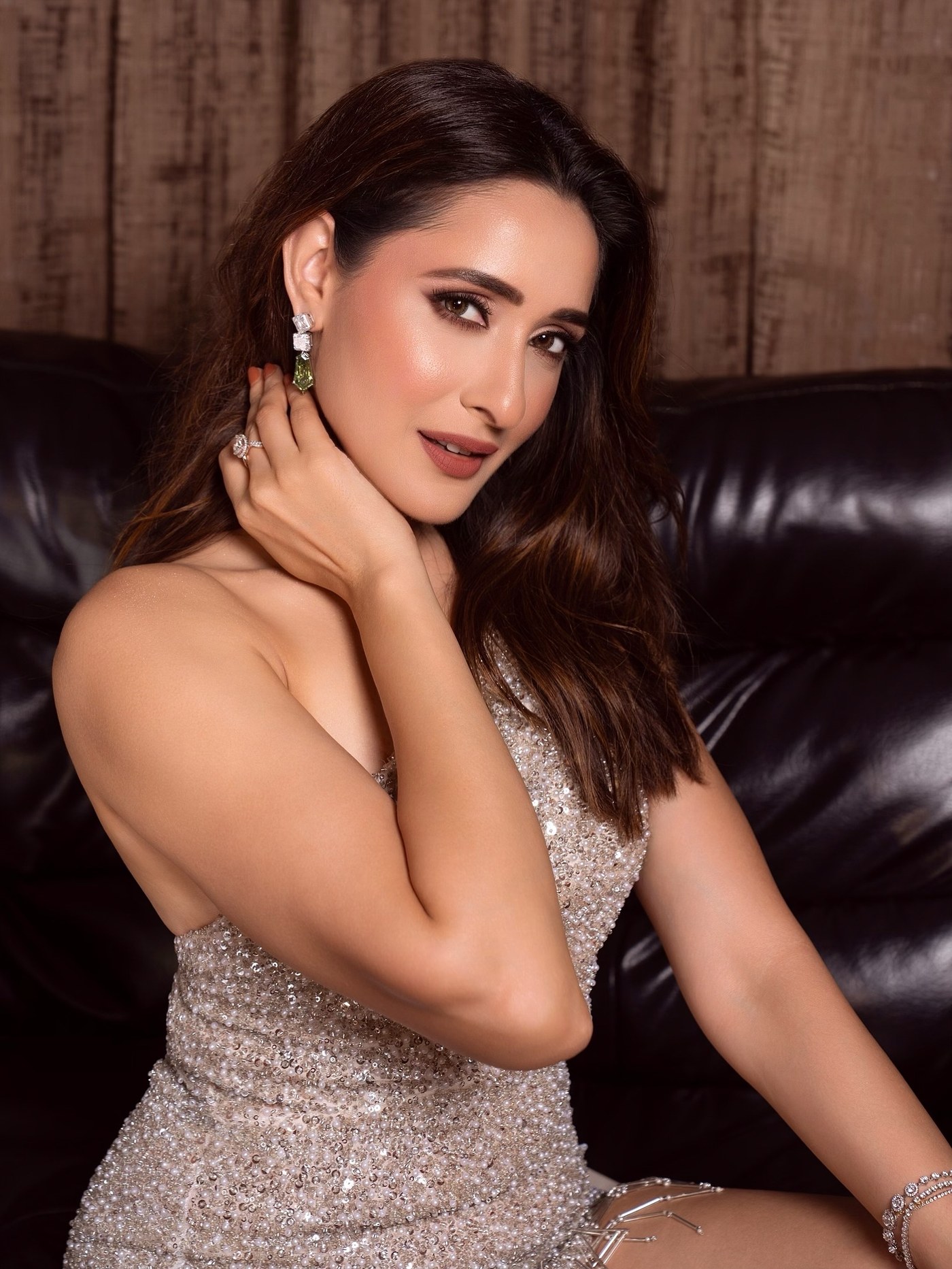Pragya Jaiswal’s Golden Moment: Mastering the Red Carpet Glow