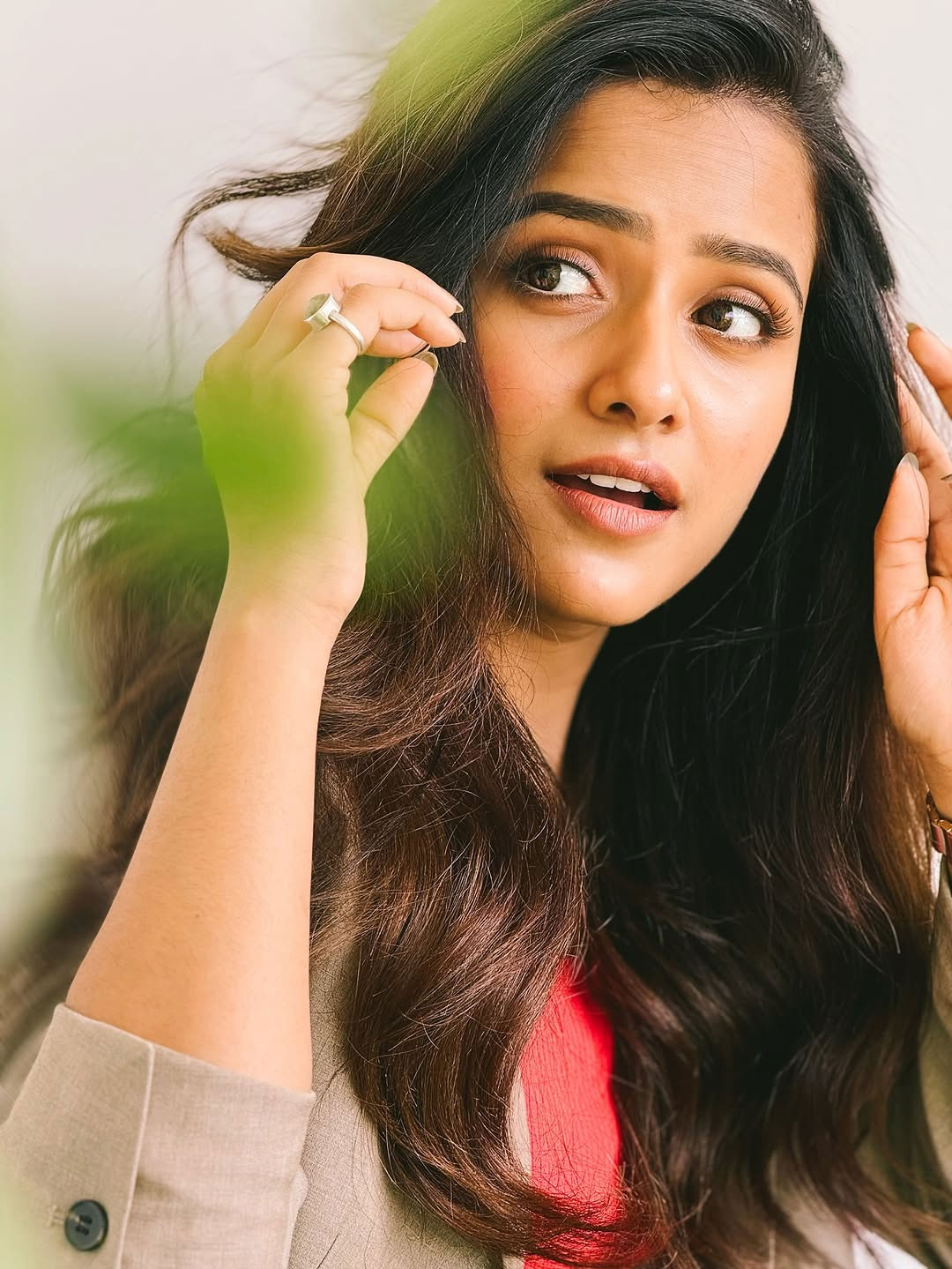 Vaishnavi Chaitanya's Mehendi Moment: A Simple Delight