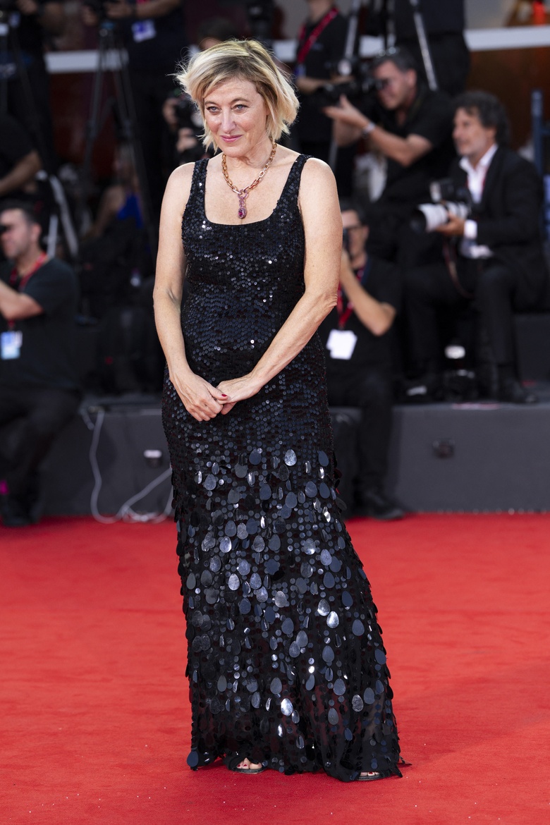 Valeria Bruni Tedeschi Captivates at Venice Film Festival Premiere