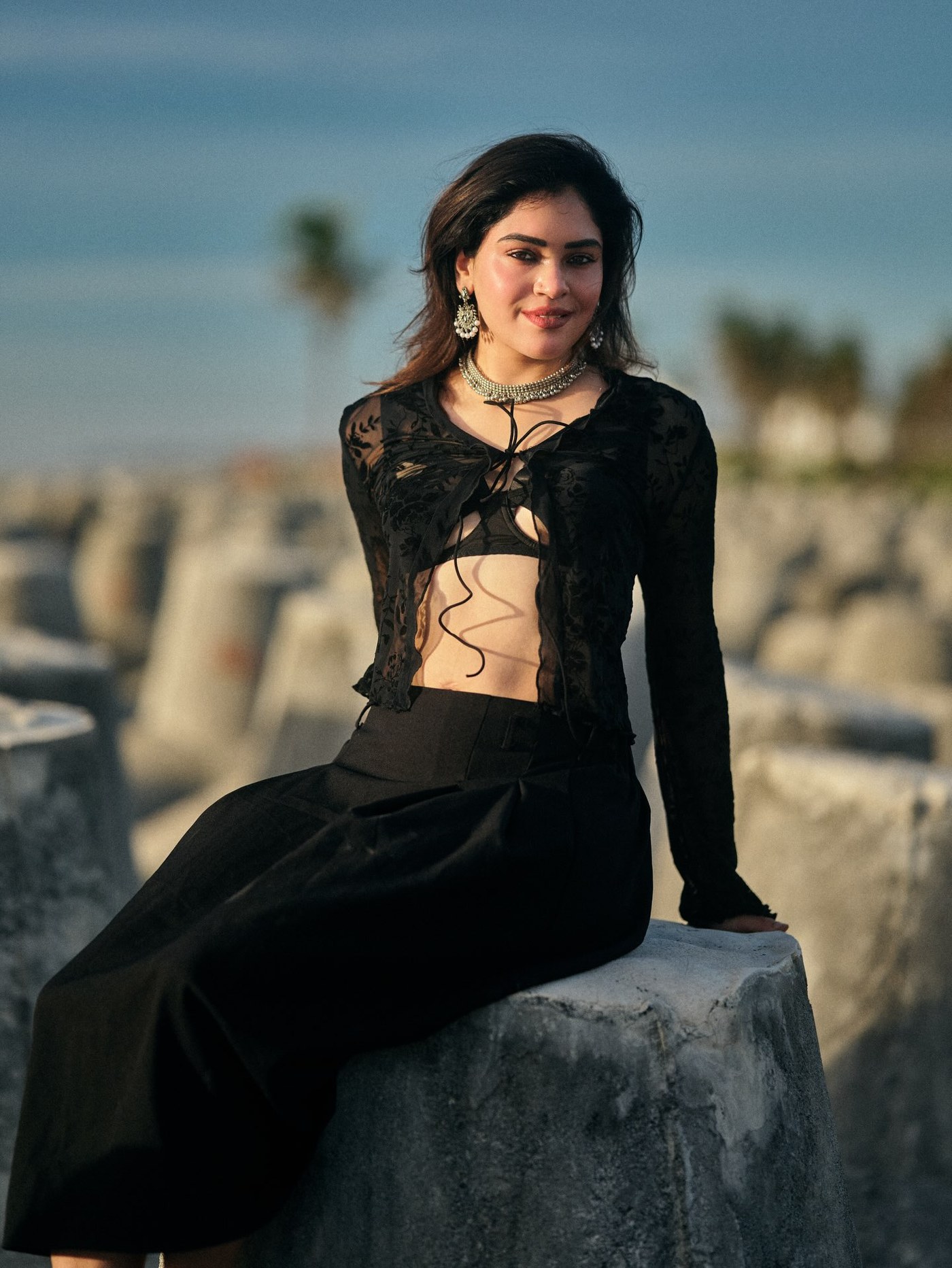 Varshini Venkat Owns Black Magic: The Ultimate Style Masterclass