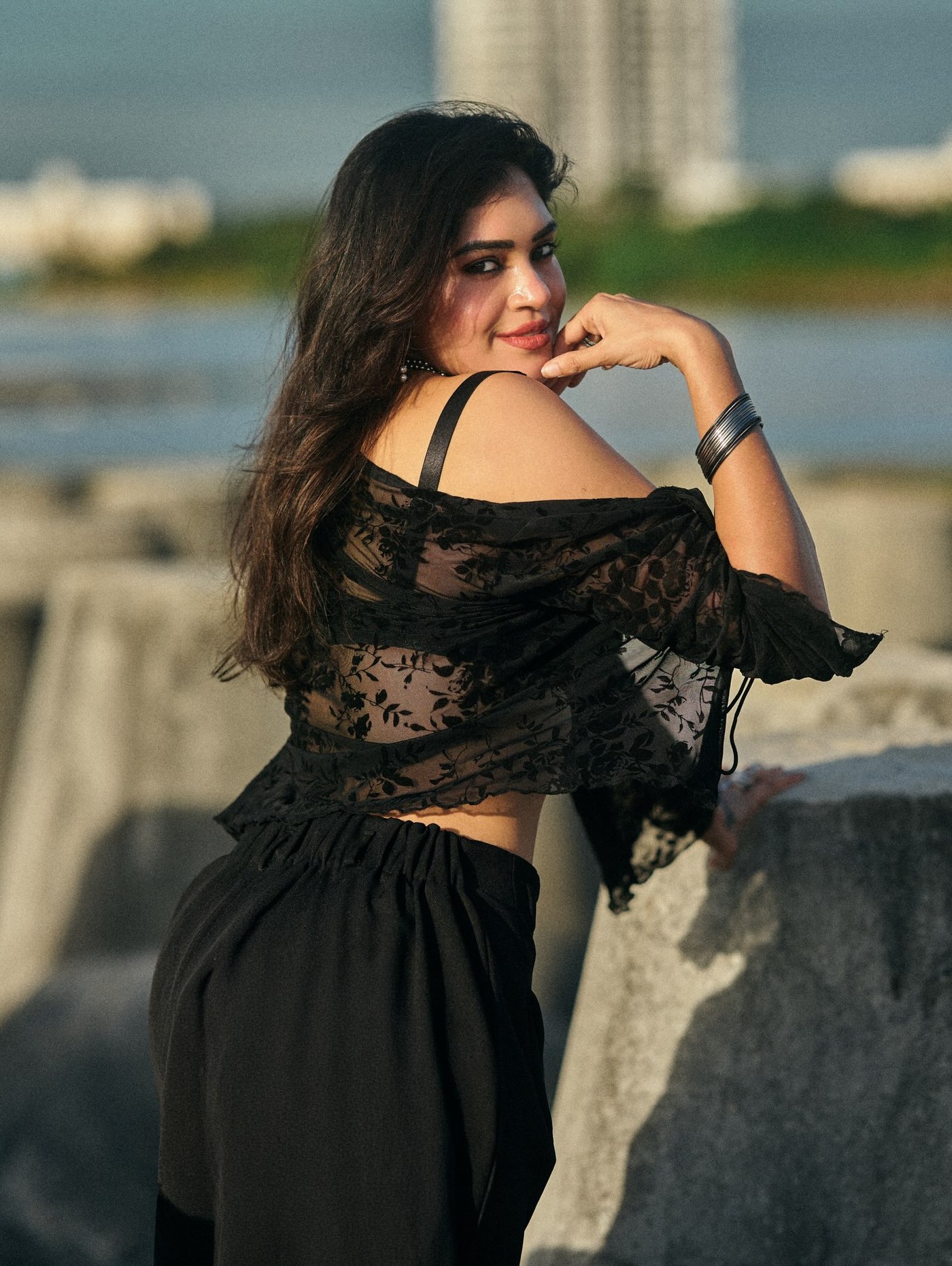 Varshini Venkat Owns Black Magic: The Ultimate Style Masterclass