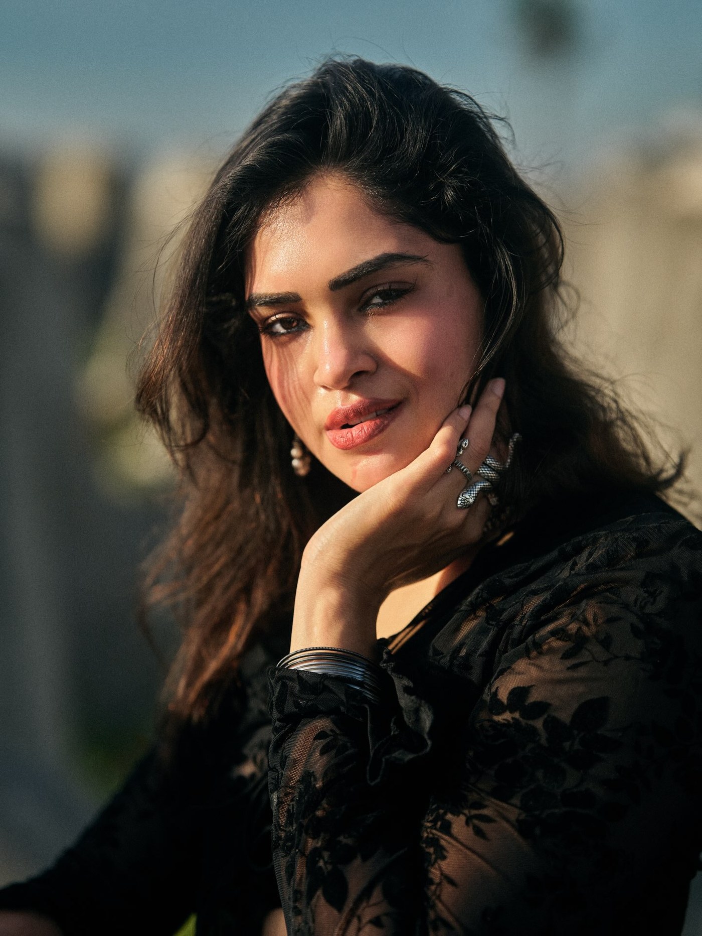 Varshini Venkat Owns Black Magic: The Ultimate Style Masterclass