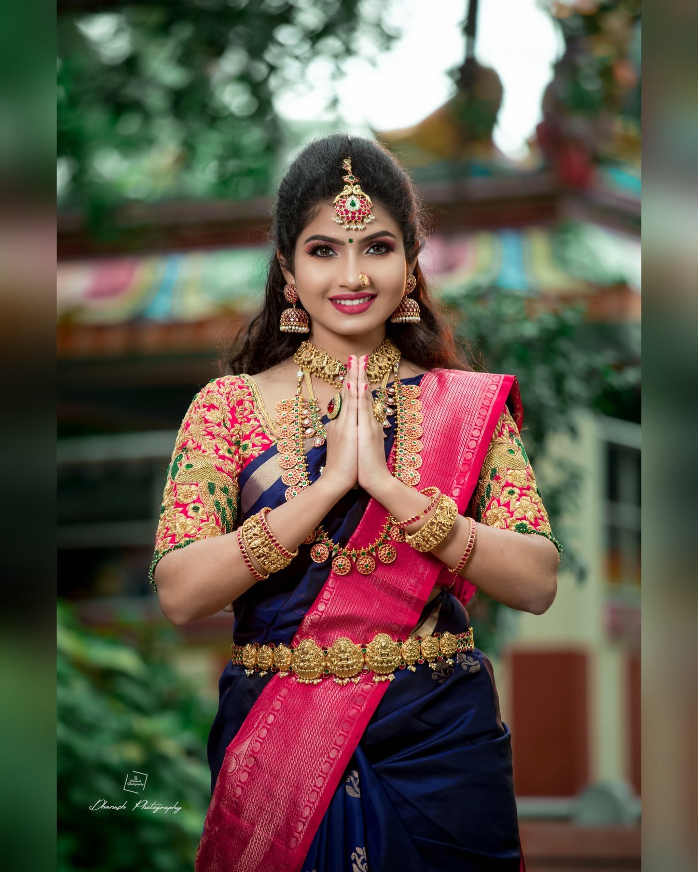 Venba's Stunning Ensemble: A Kaleidoscope of Colors and Grace
