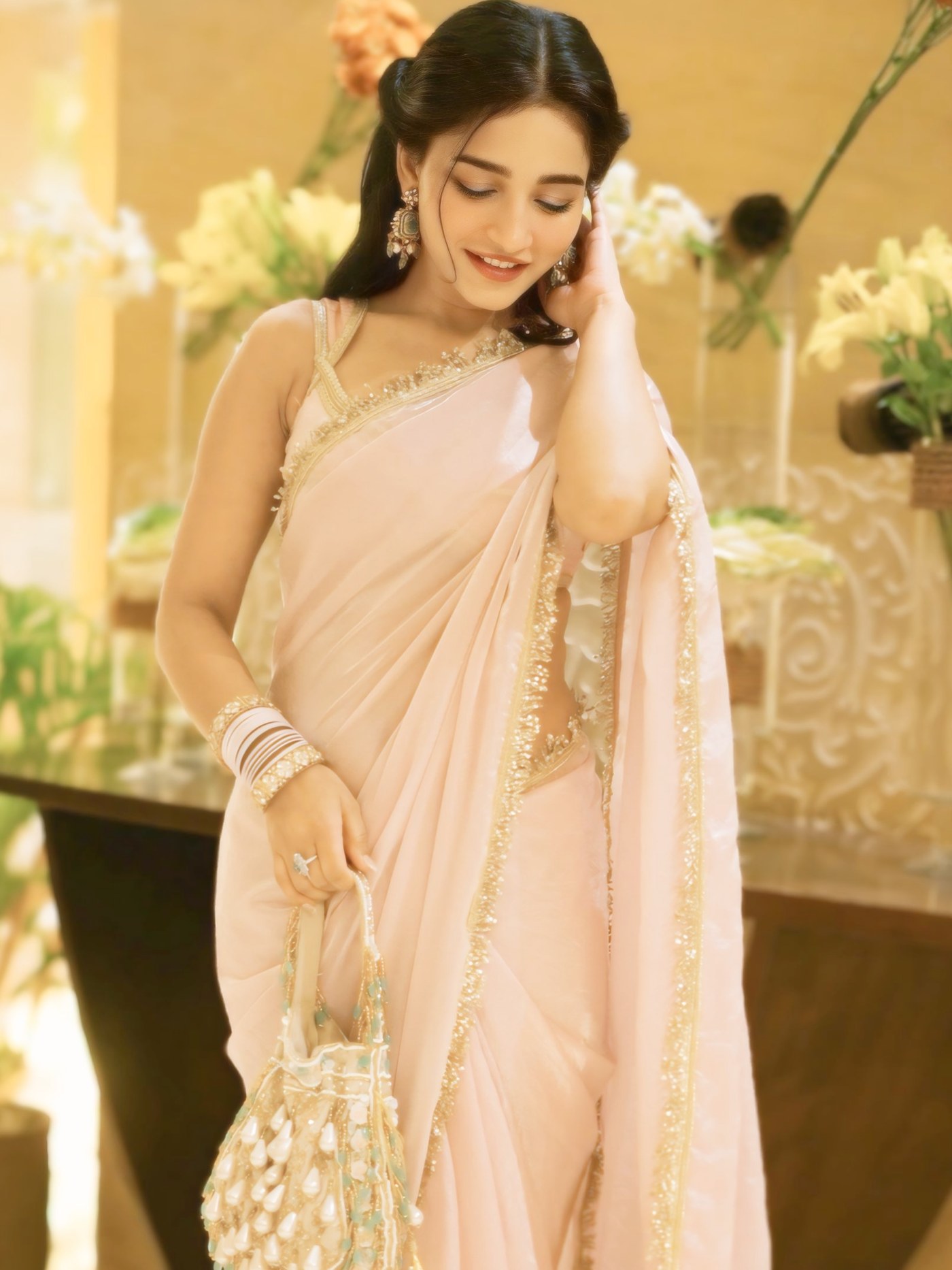 Elegance Defined: Vishakha Dhiman’s Timeless Style and Radiant Charm
