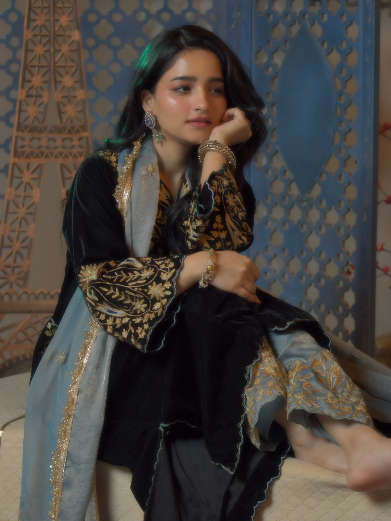 Elegance Defined: Vishakha Dhiman’s Timeless Style and Radiant Charm